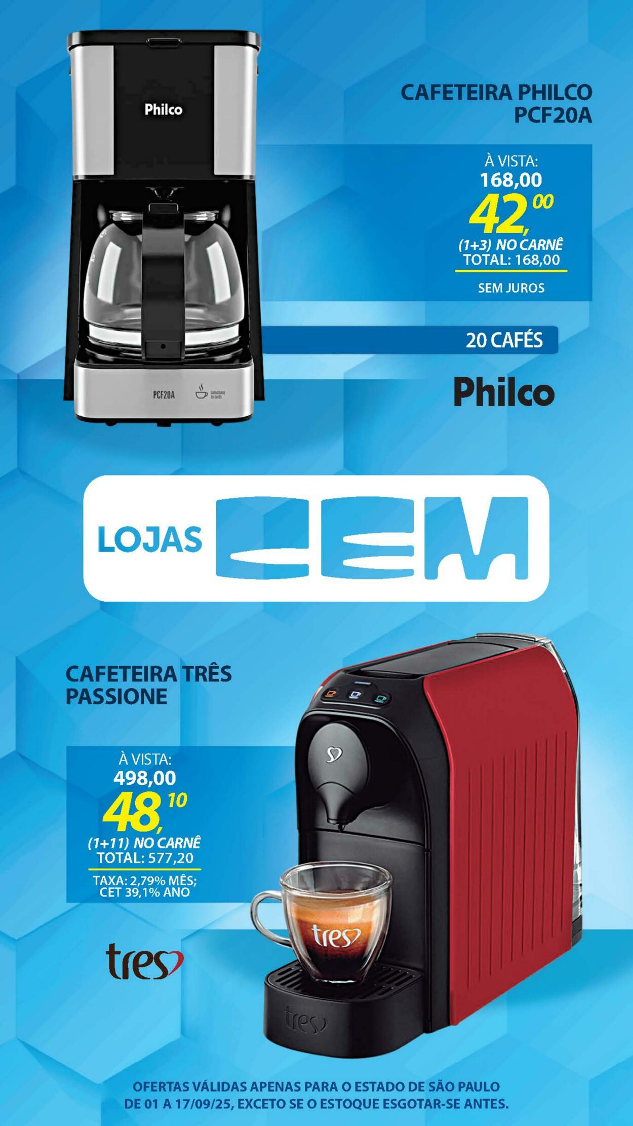 Folheto Lojas Cem 04.09.2025 - 25.09.2025