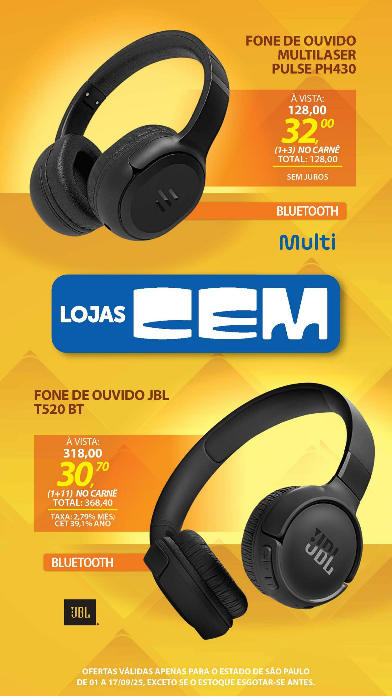 Folheto Lojas Cem 04.09.2025 - 25.09.2025