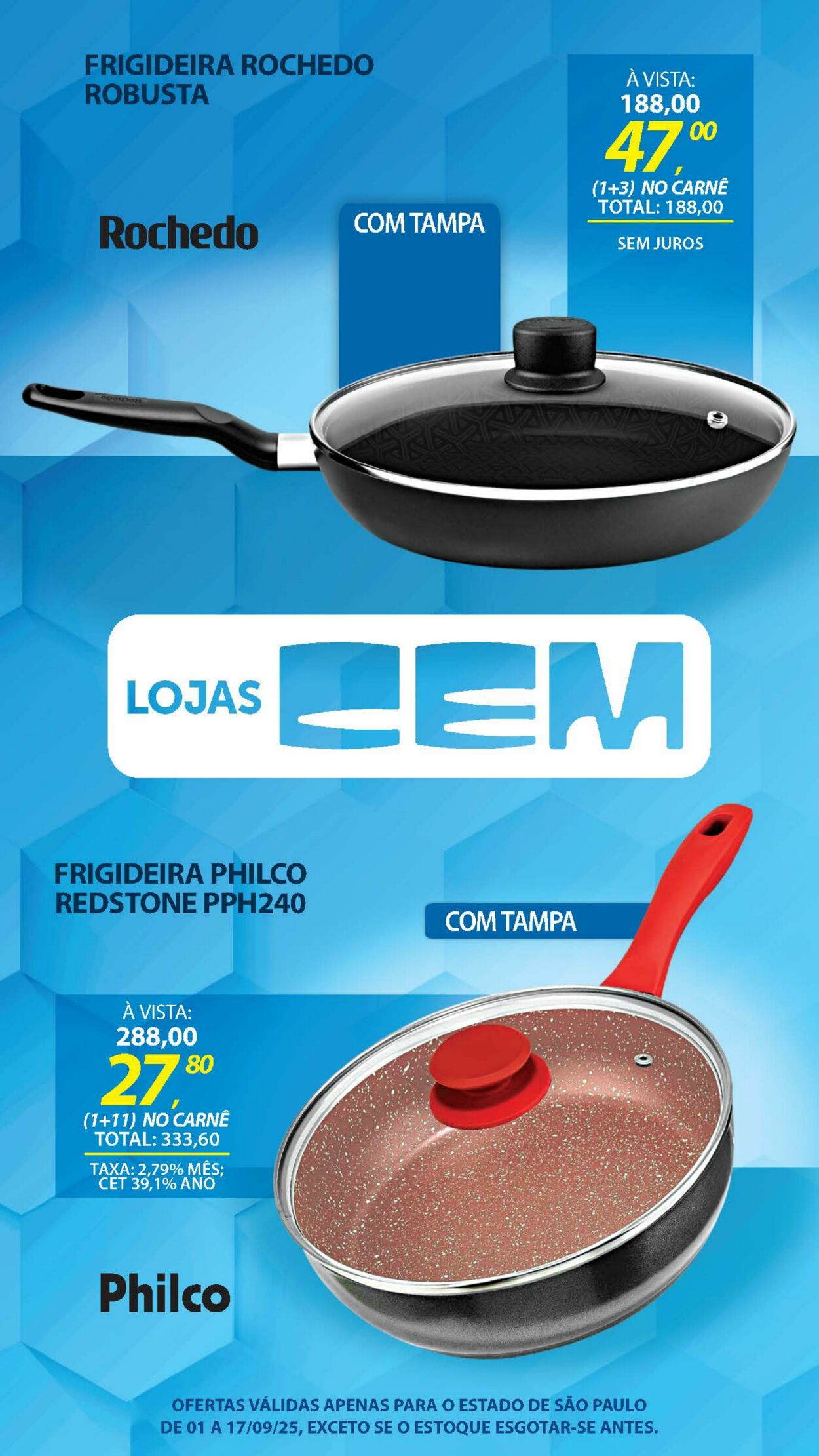 Folheto Lojas Cem 04.09.2025 - 25.09.2025