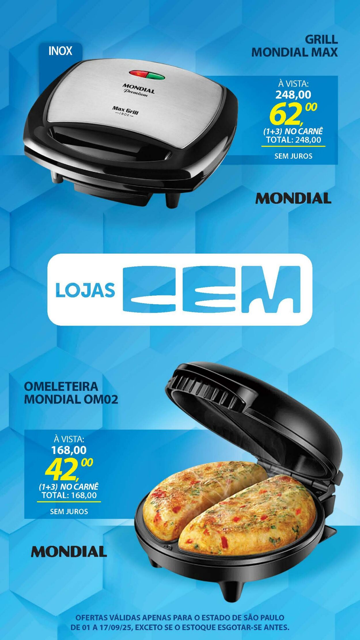 Folheto Lojas Cem 04.09.2025 - 25.09.2025