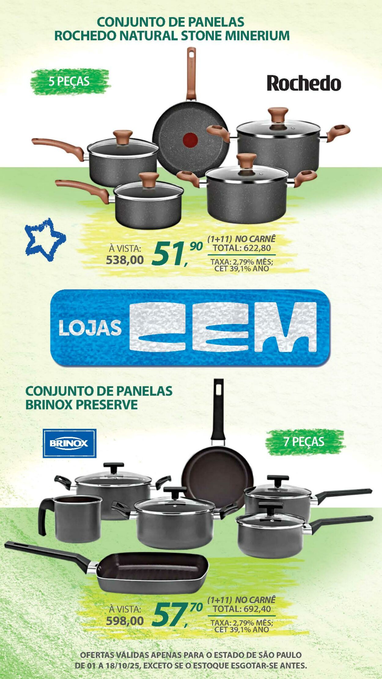 Folheto Lojas Cem 30.09.2025 - 16.10.2025