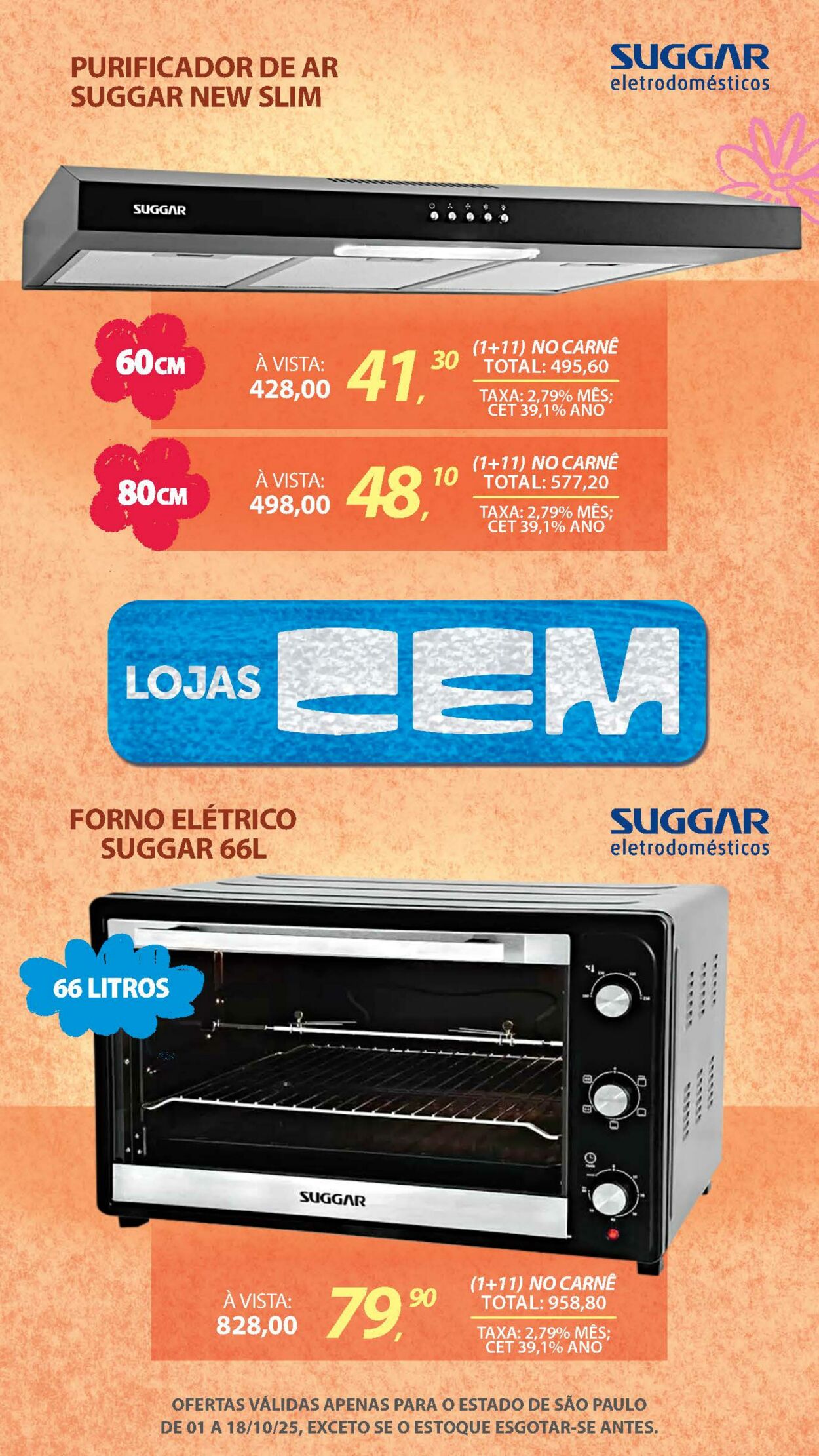 Folheto Lojas Cem 30.09.2025 - 16.10.2025