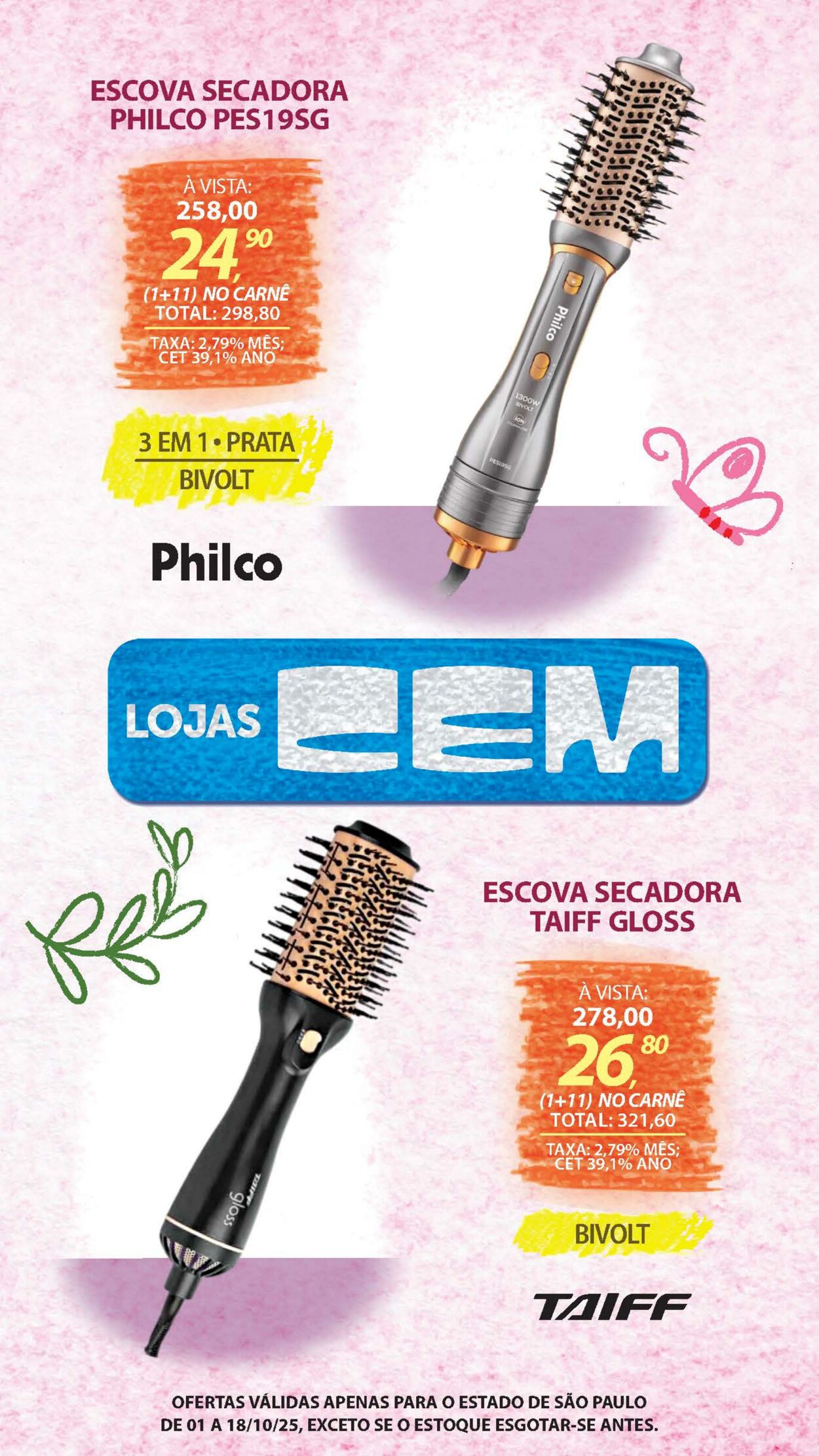 Folheto Lojas Cem 30.09.2025 - 16.10.2025