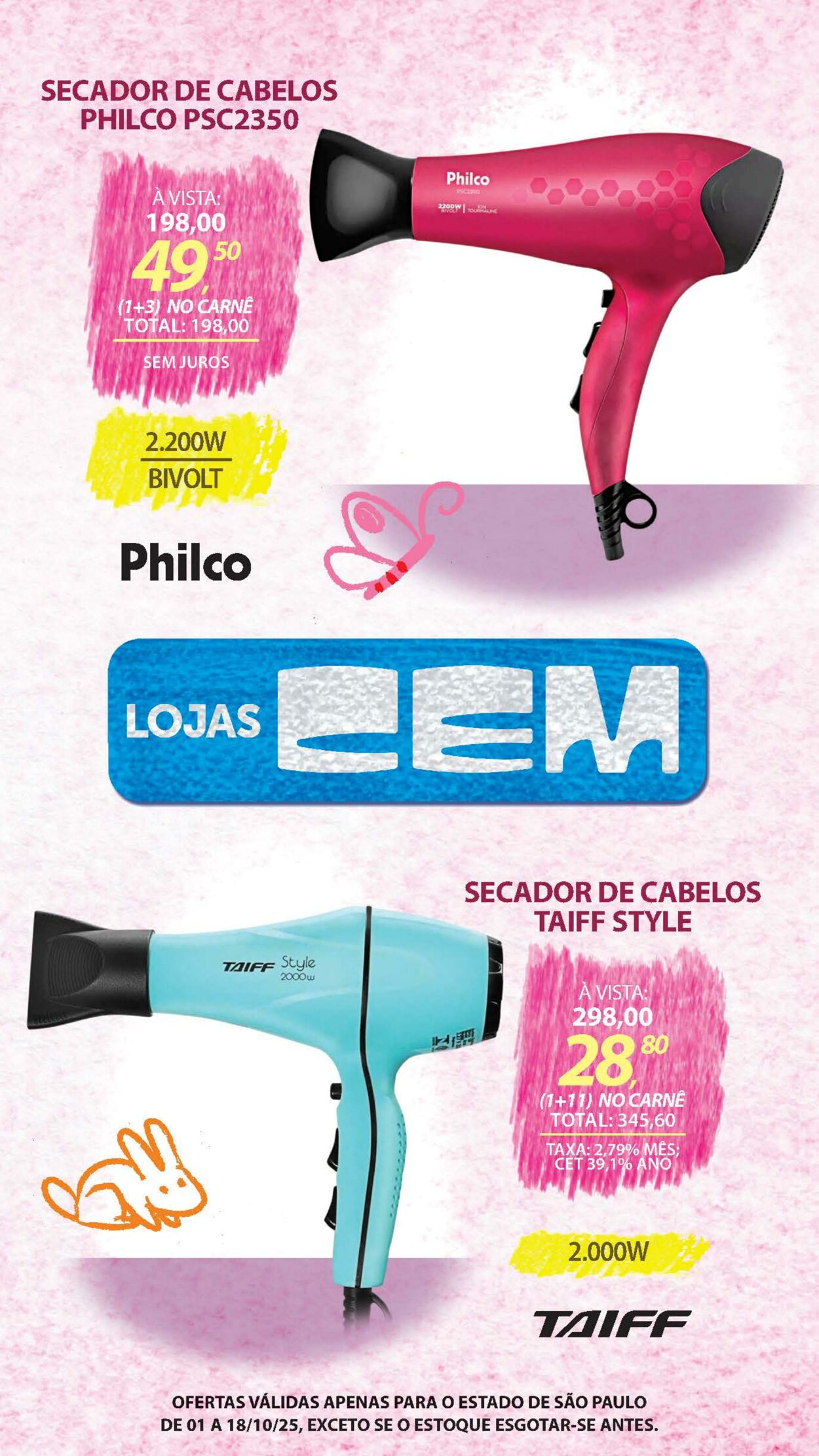 Folheto Lojas Cem 30.09.2025 - 16.10.2025