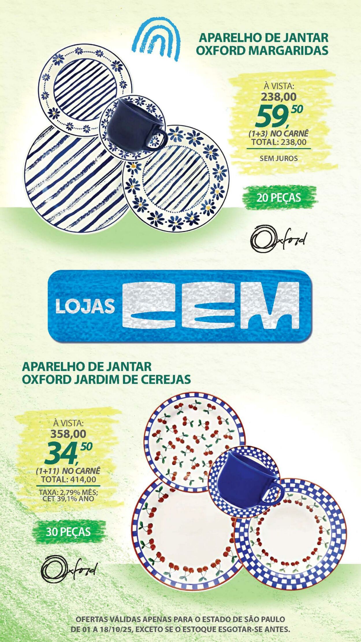 Folheto Lojas Cem 30.09.2025 - 16.10.2025