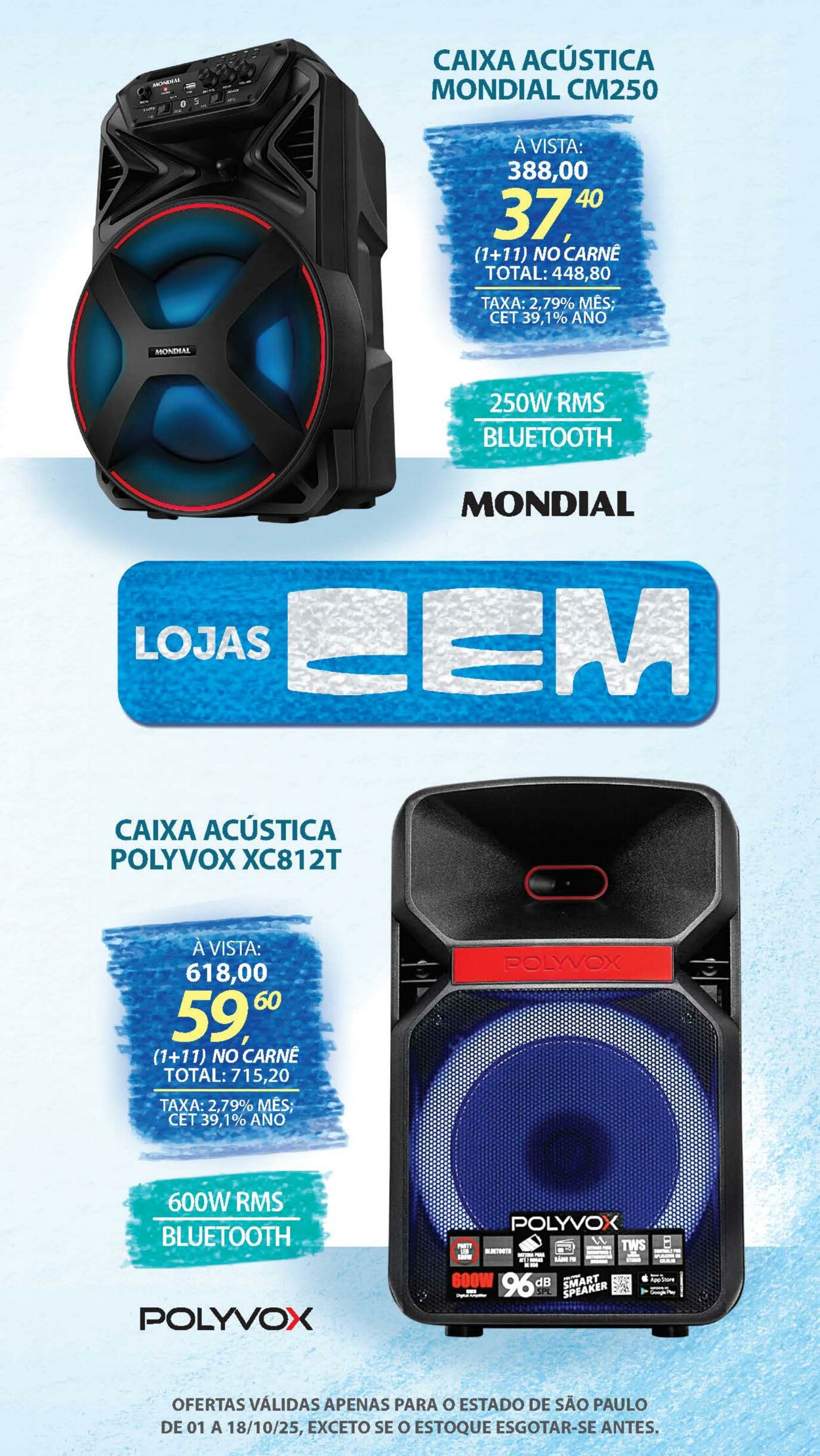 Folheto Lojas Cem 30.09.2025 - 16.10.2025