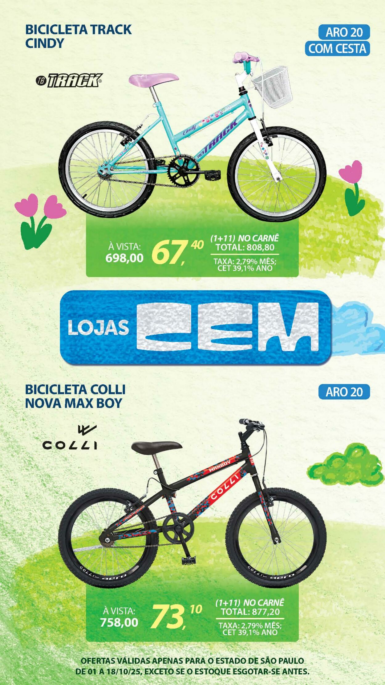 Folheto Lojas Cem 30.09.2025 - 16.10.2025