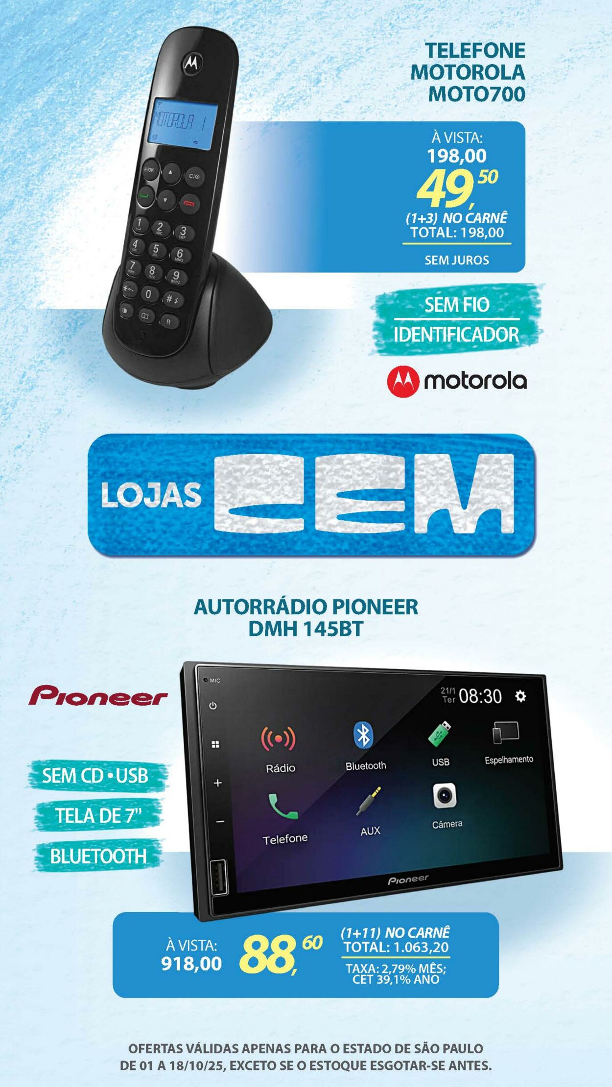 Folheto Lojas Cem 30.09.2025 - 16.10.2025