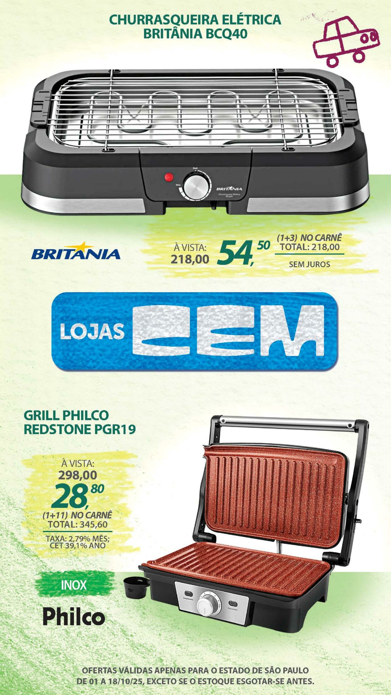Folheto Lojas Cem 30.09.2025 - 16.10.2025