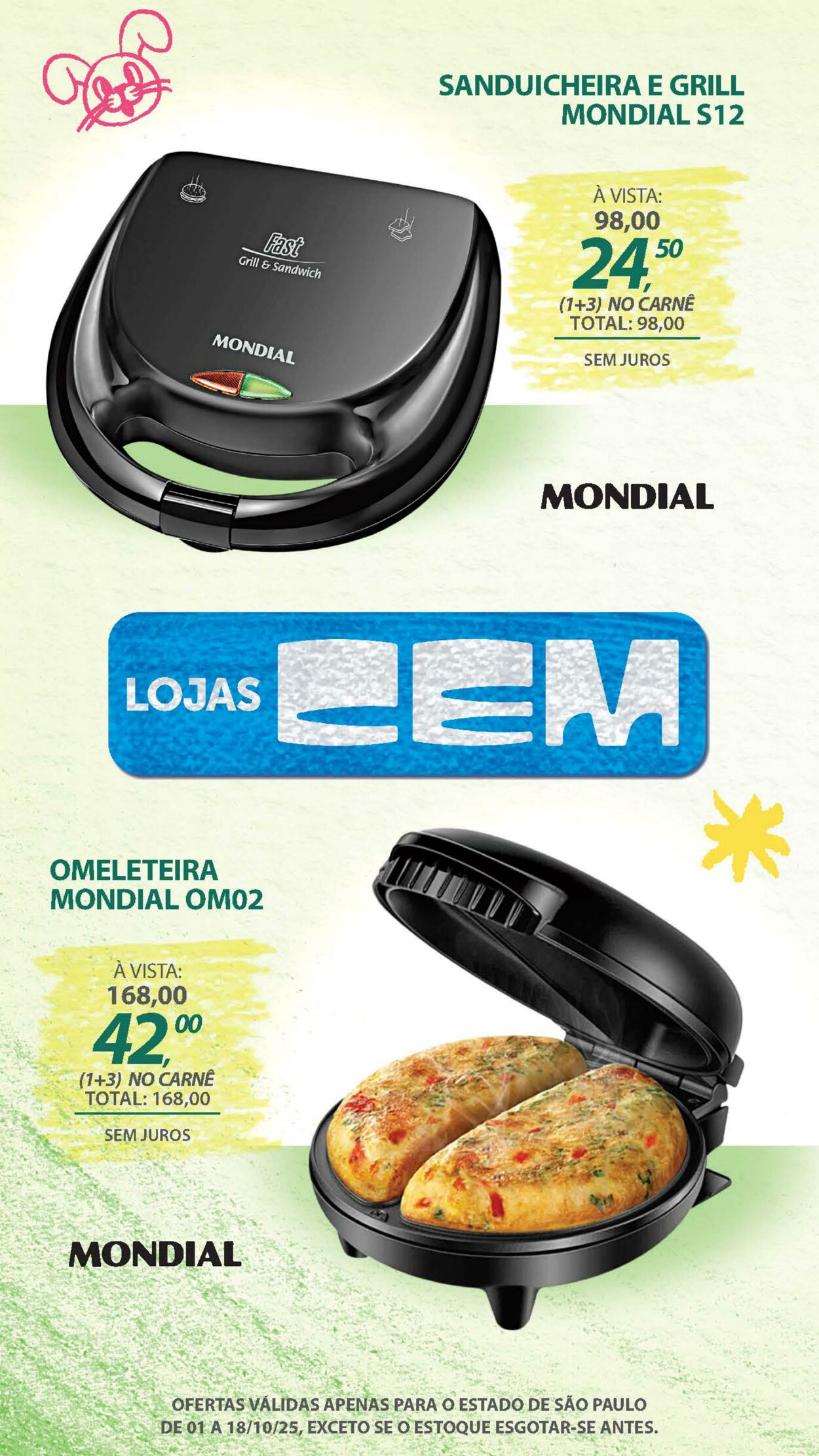 Folheto Lojas Cem 30.09.2025 - 16.10.2025