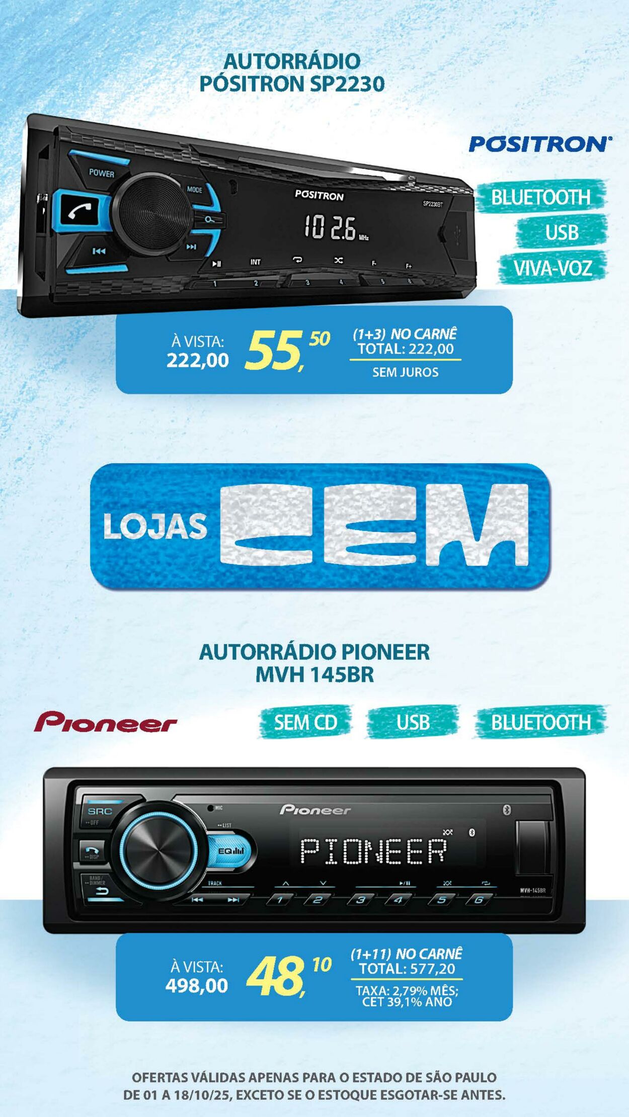 Folheto Lojas Cem 30.09.2025 - 16.10.2025