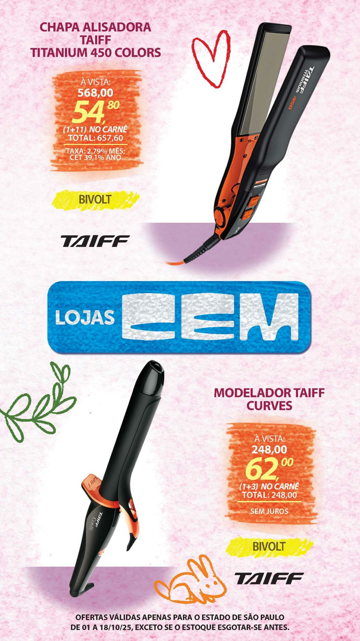 Folheto Lojas Cem 30.09.2025 - 16.10.2025