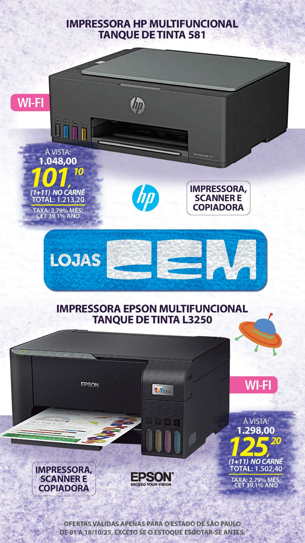 Folheto Lojas Cem 30.09.2025 - 16.10.2025