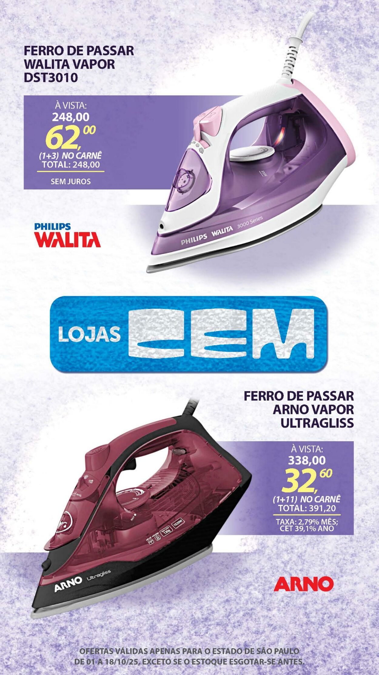 Folheto Lojas Cem 30.09.2025 - 16.10.2025