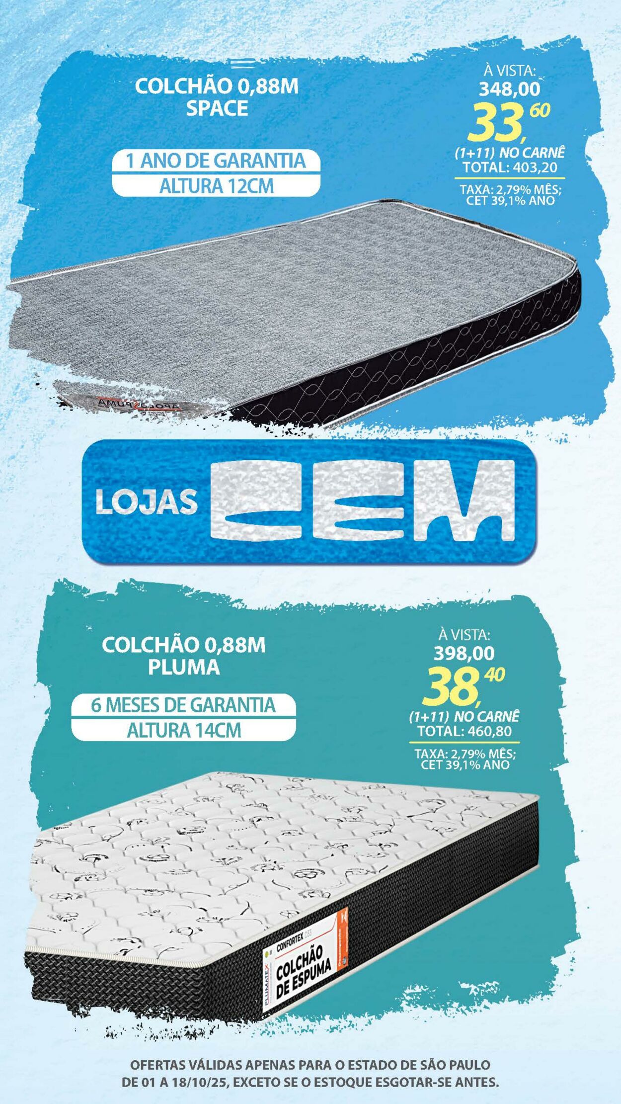Folheto Lojas Cem 30.09.2025 - 16.10.2025
