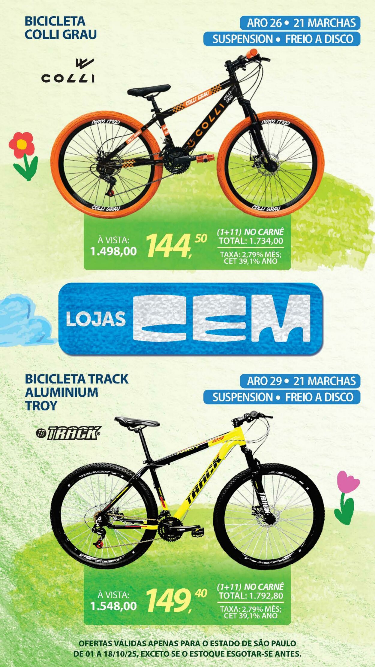 Folheto Lojas Cem 30.09.2025 - 16.10.2025