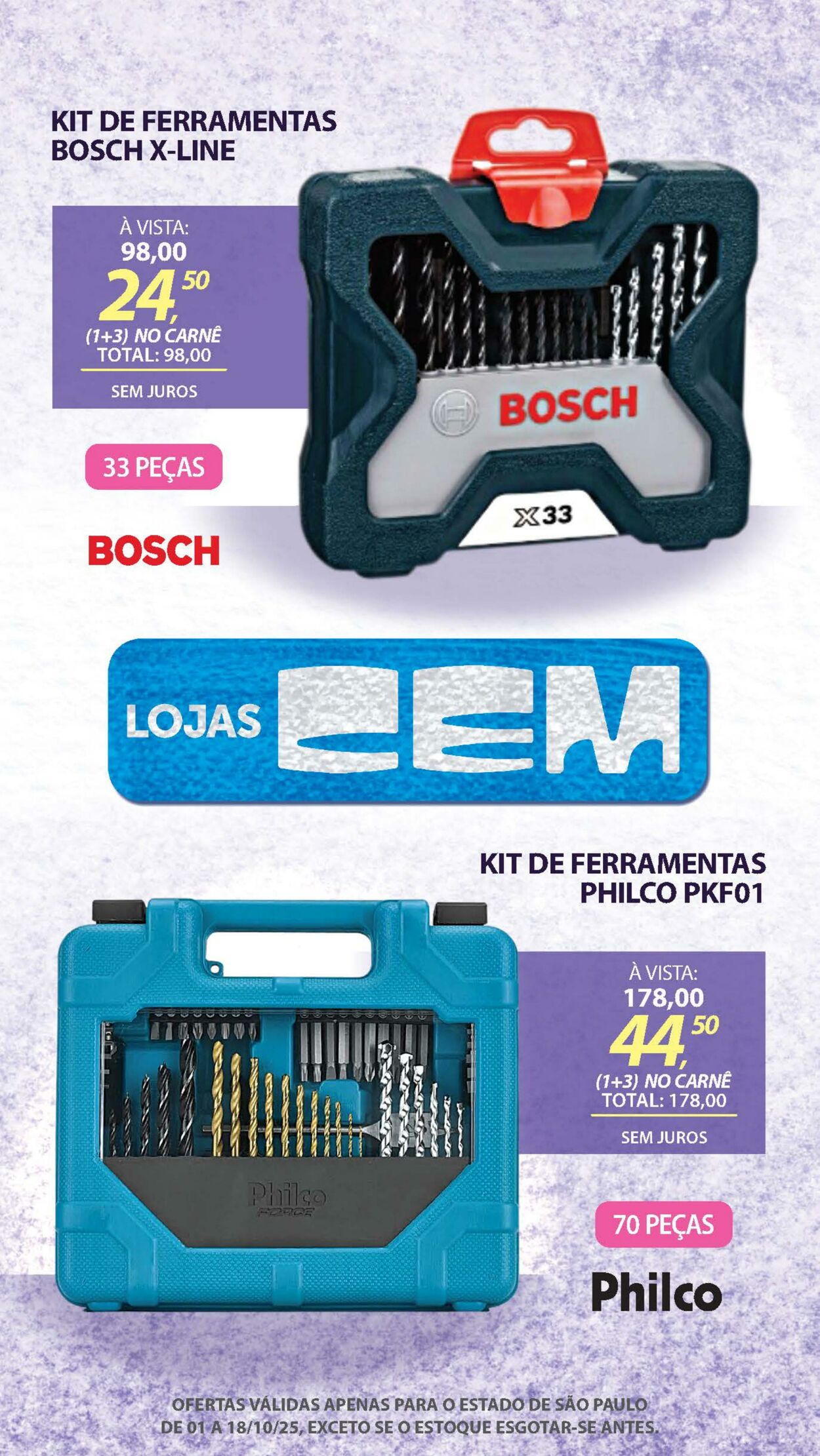 Folheto Lojas Cem 30.09.2025 - 16.10.2025