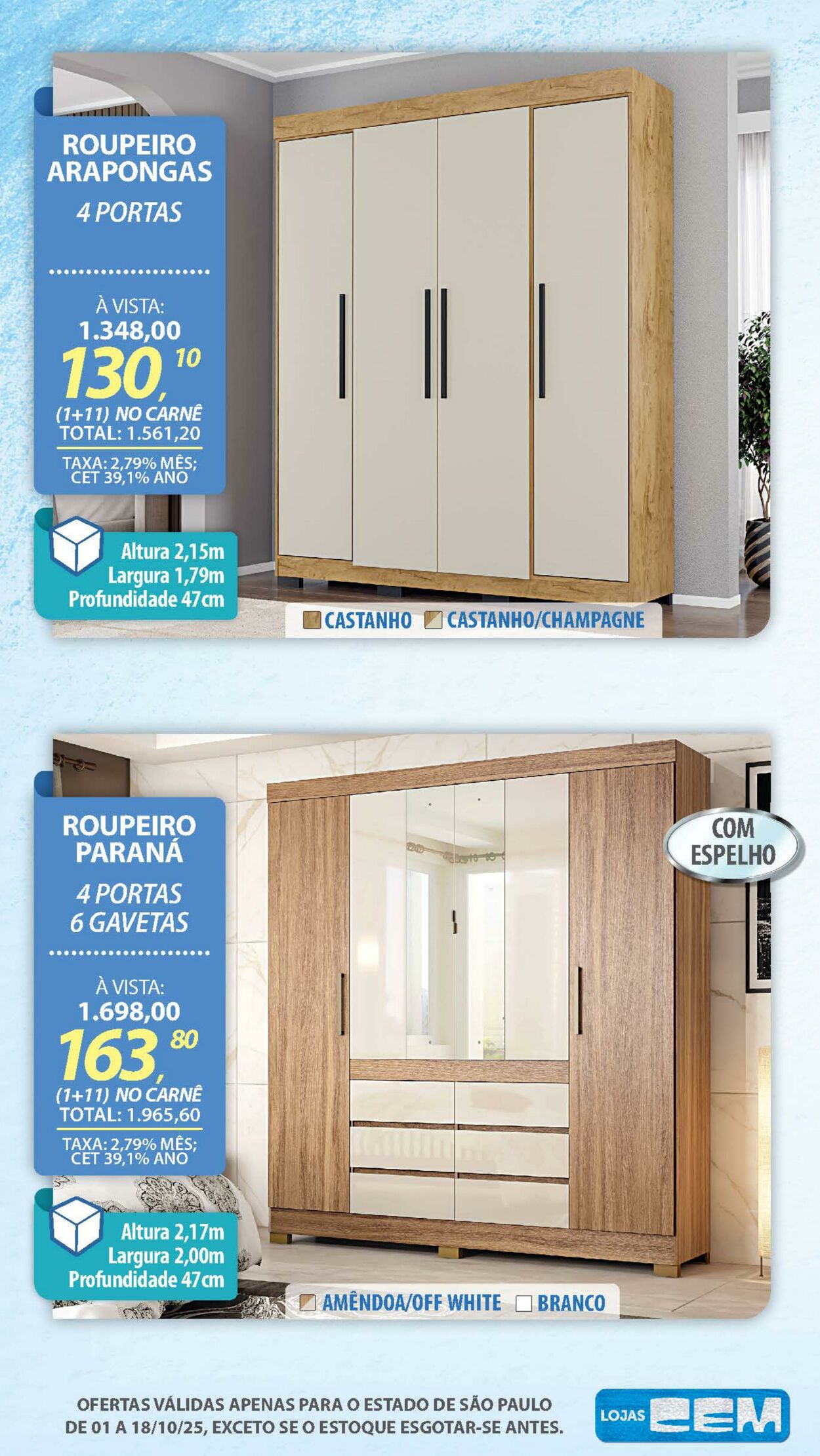 Folheto Lojas Cem 30.09.2025 - 16.10.2025