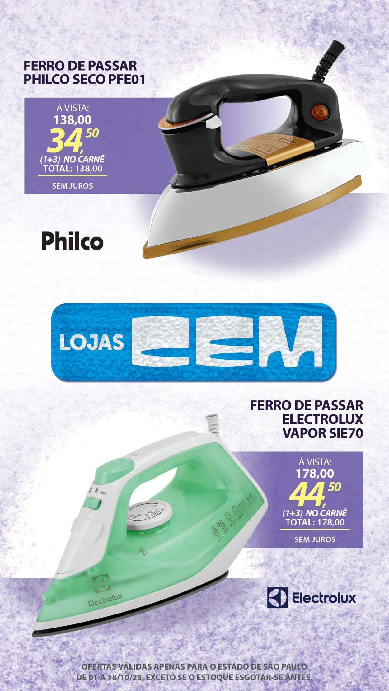 Folheto Lojas Cem 30.09.2025 - 16.10.2025
