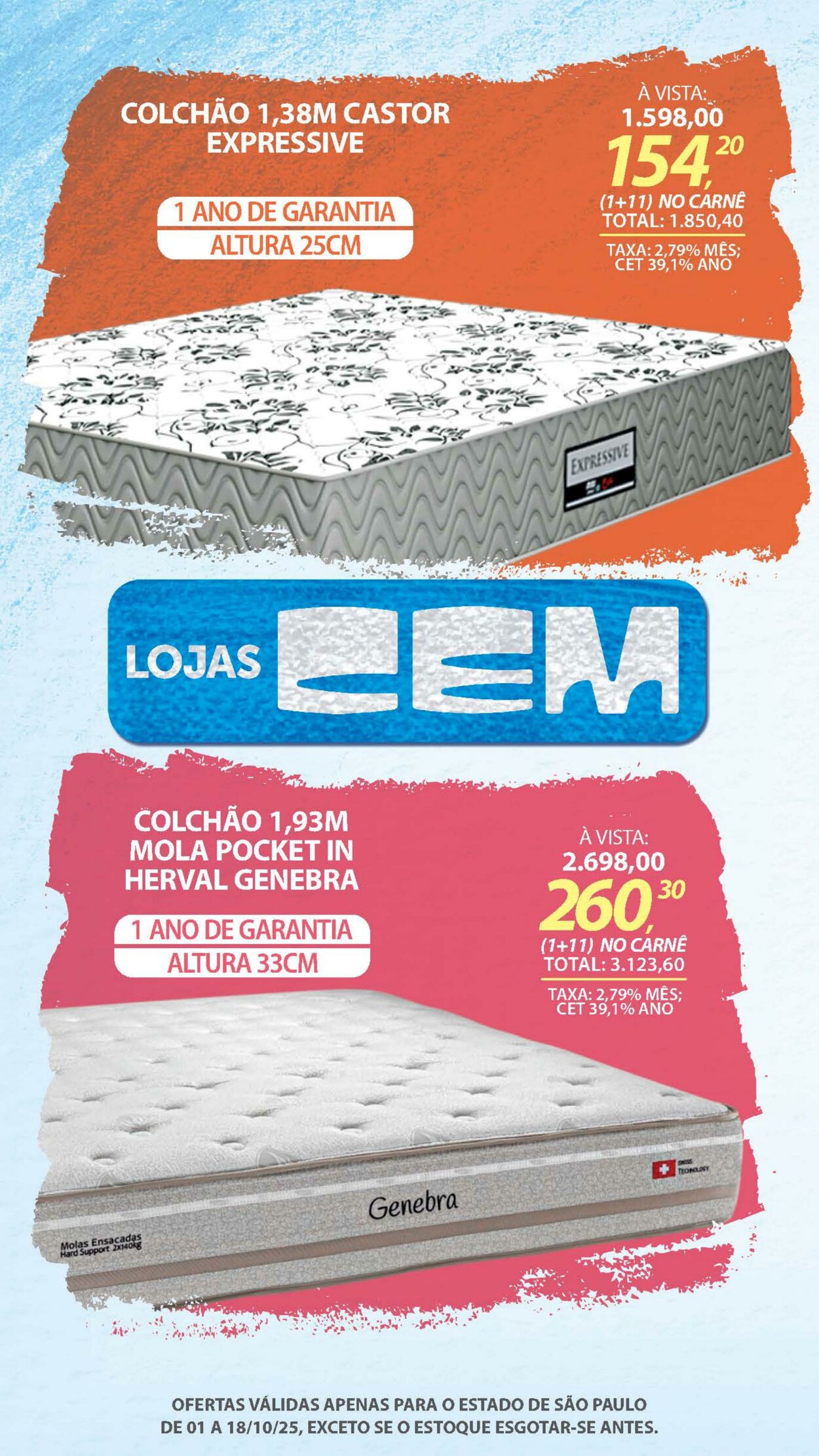 Folheto Lojas Cem 30.09.2025 - 16.10.2025