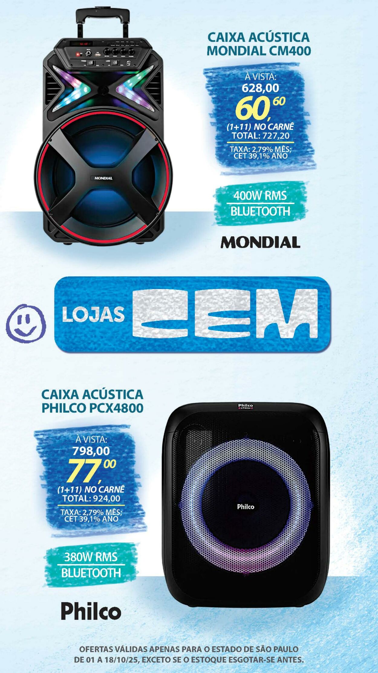 Folheto Lojas Cem 30.09.2025 - 16.10.2025