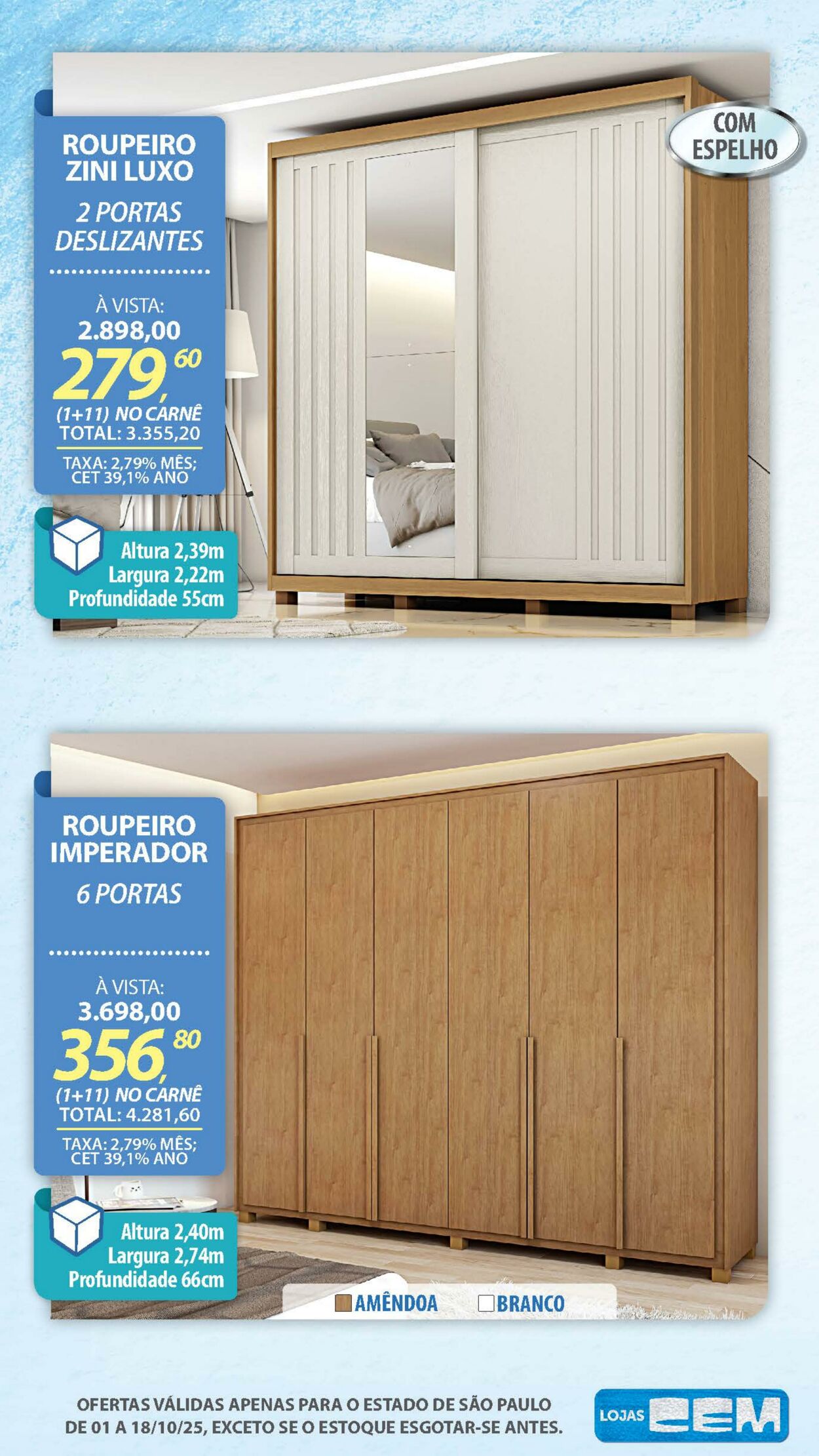Folheto Lojas Cem 30.09.2025 - 16.10.2025