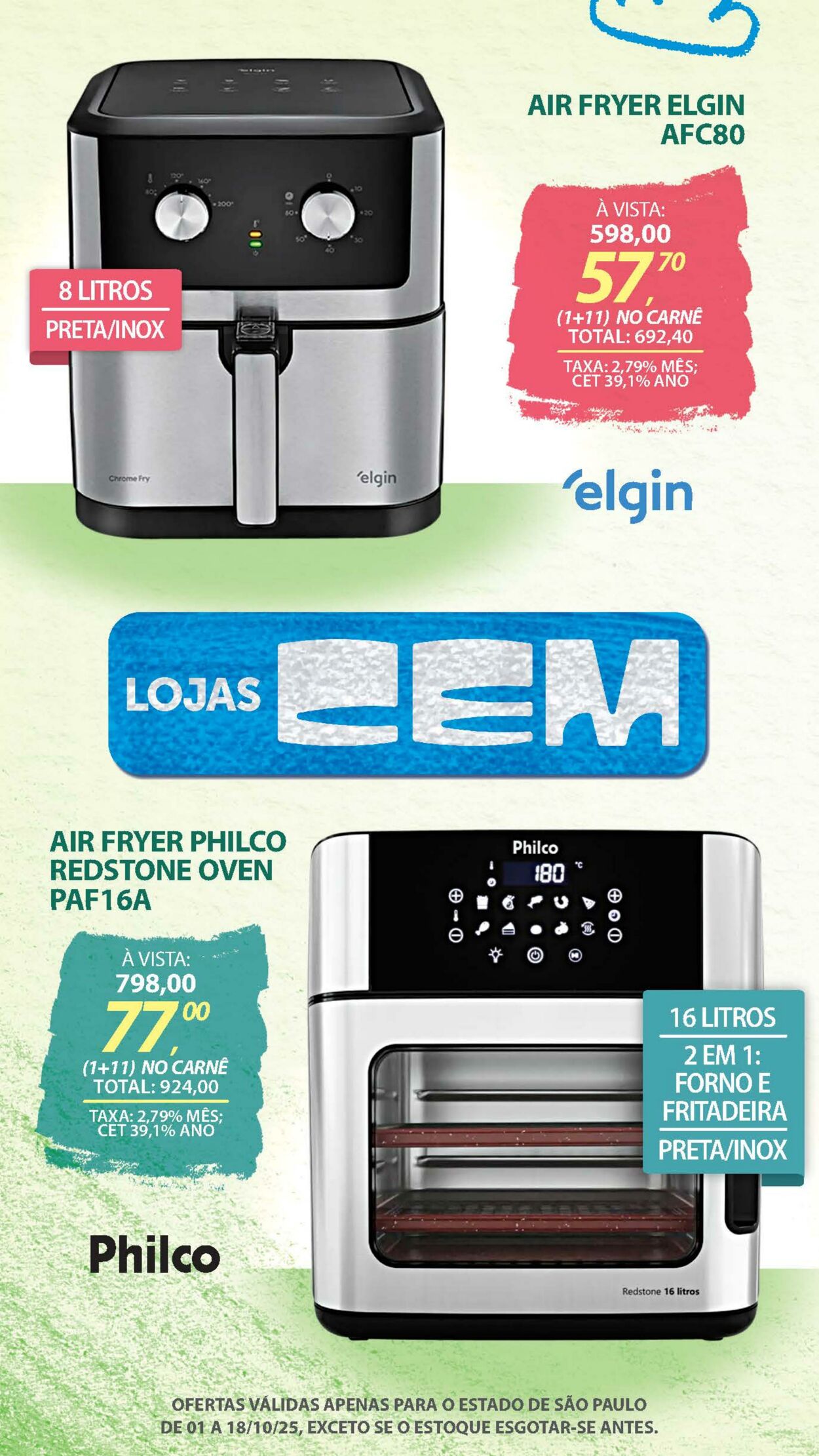 Folheto Lojas Cem 30.09.2025 - 16.10.2025