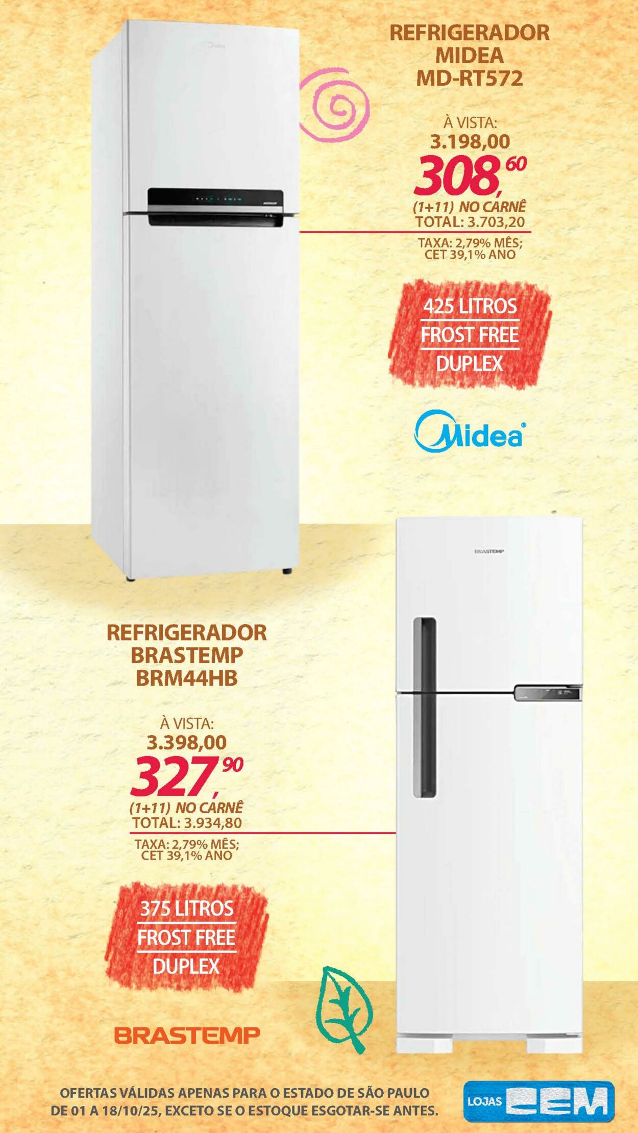 Folheto Lojas Cem 30.09.2025 - 16.10.2025