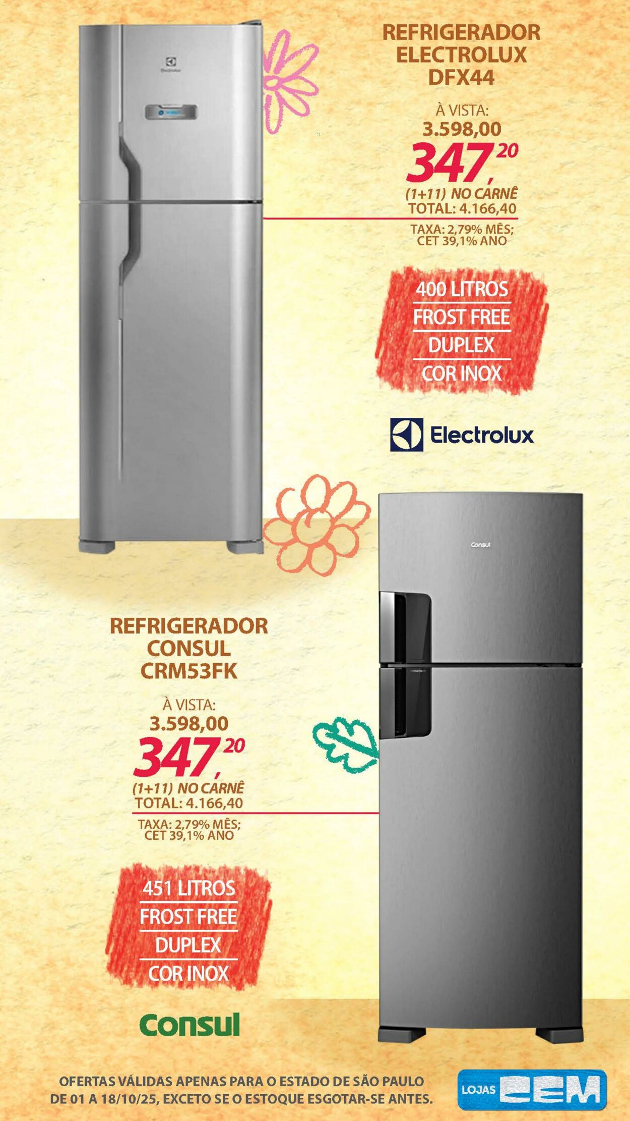 Folheto Lojas Cem 30.09.2025 - 16.10.2025