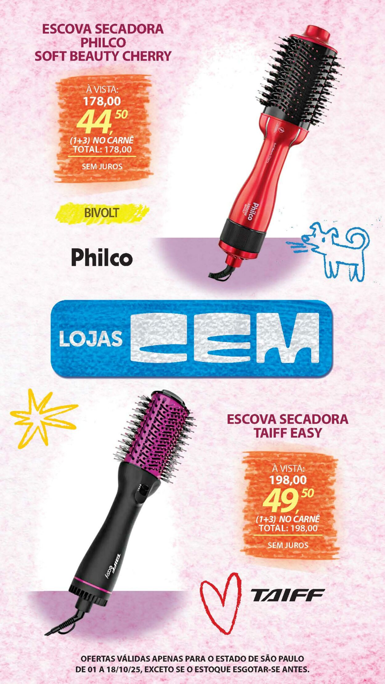 Folheto Lojas Cem 30.09.2025 - 16.10.2025