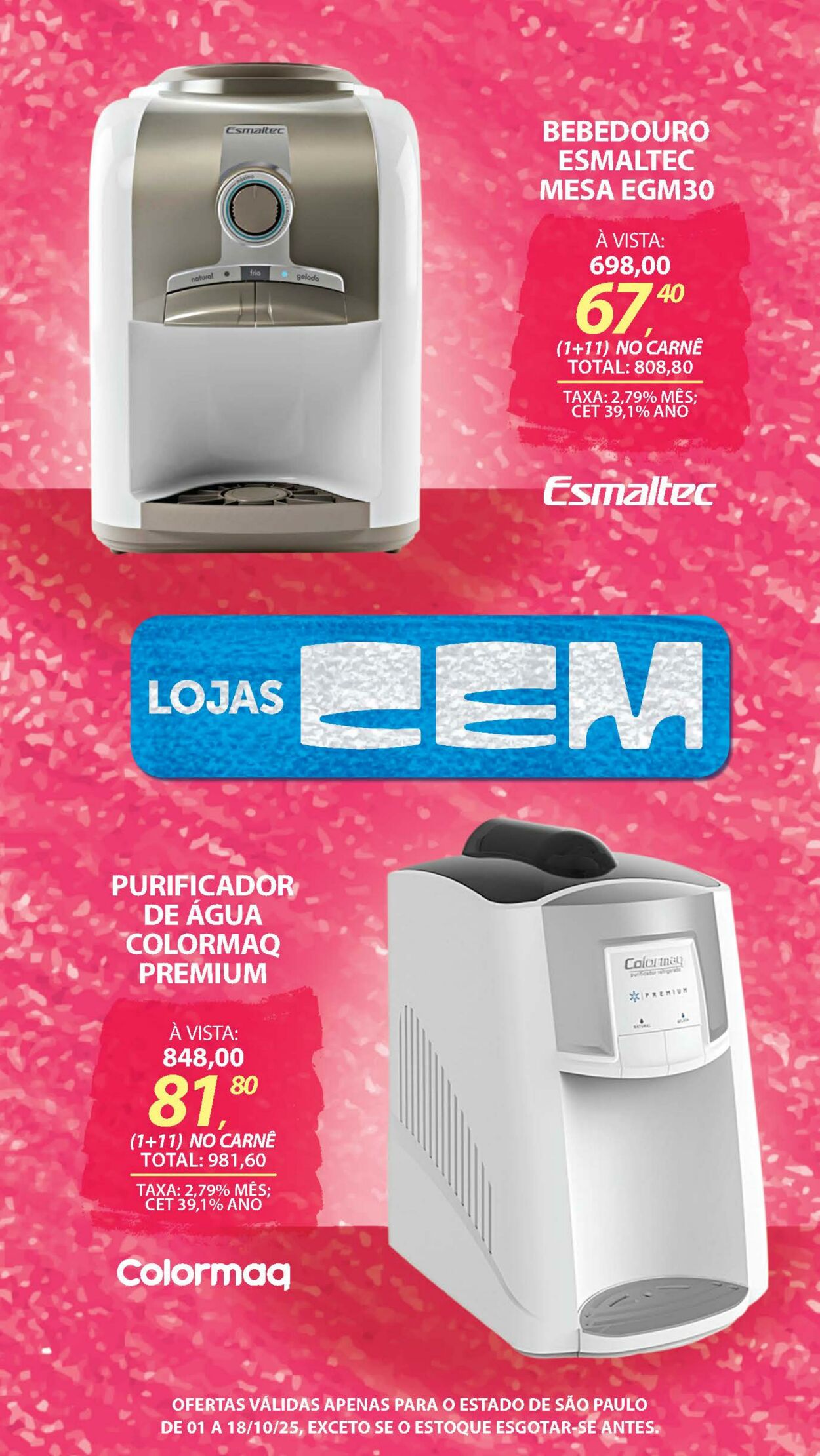 Folheto Lojas Cem 30.09.2025 - 16.10.2025