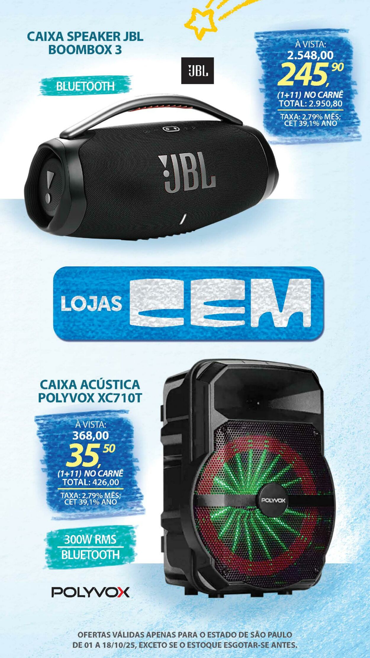 Folheto Lojas Cem 30.09.2025 - 16.10.2025