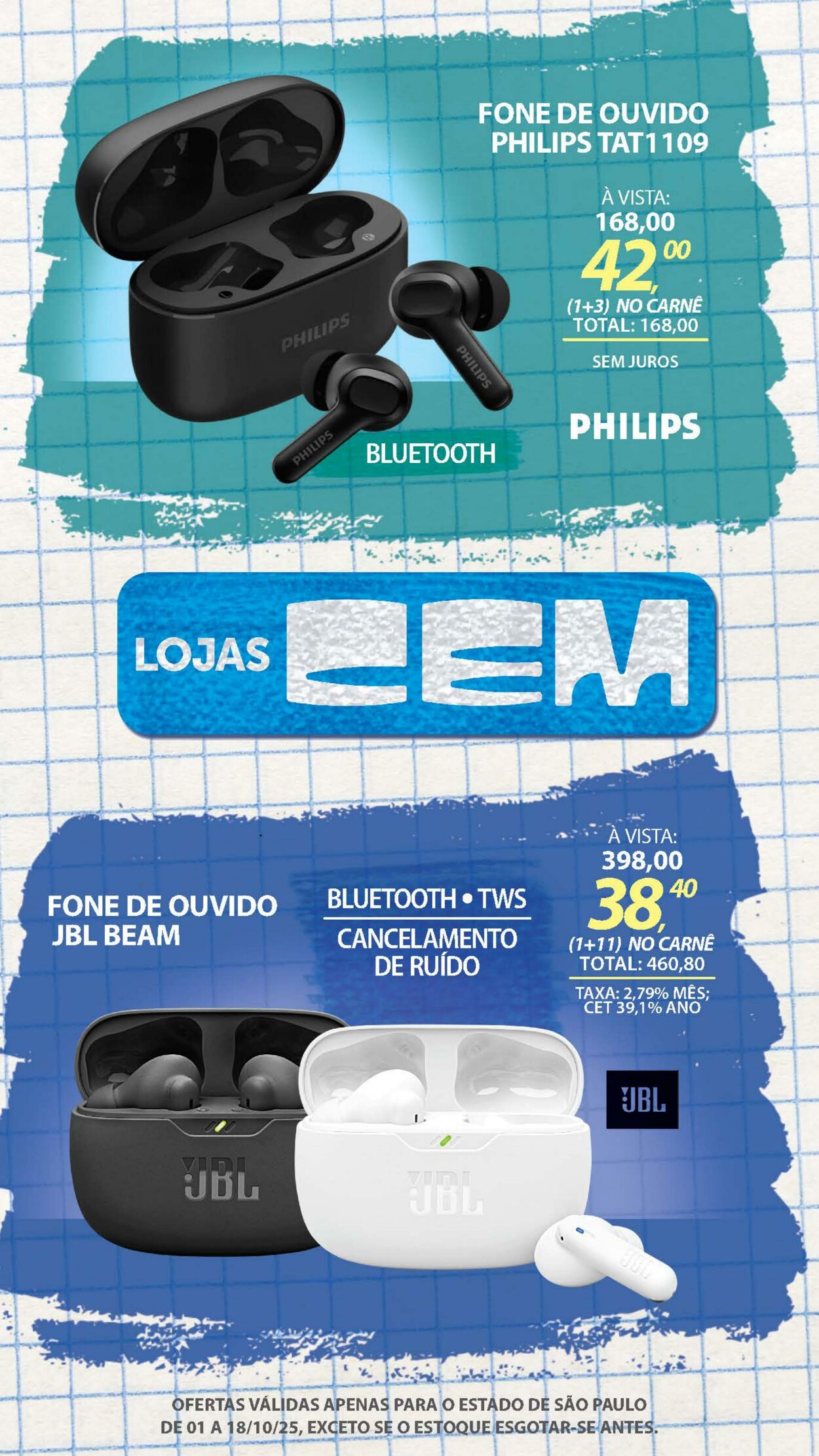 Folheto Lojas Cem 30.09.2025 - 16.10.2025