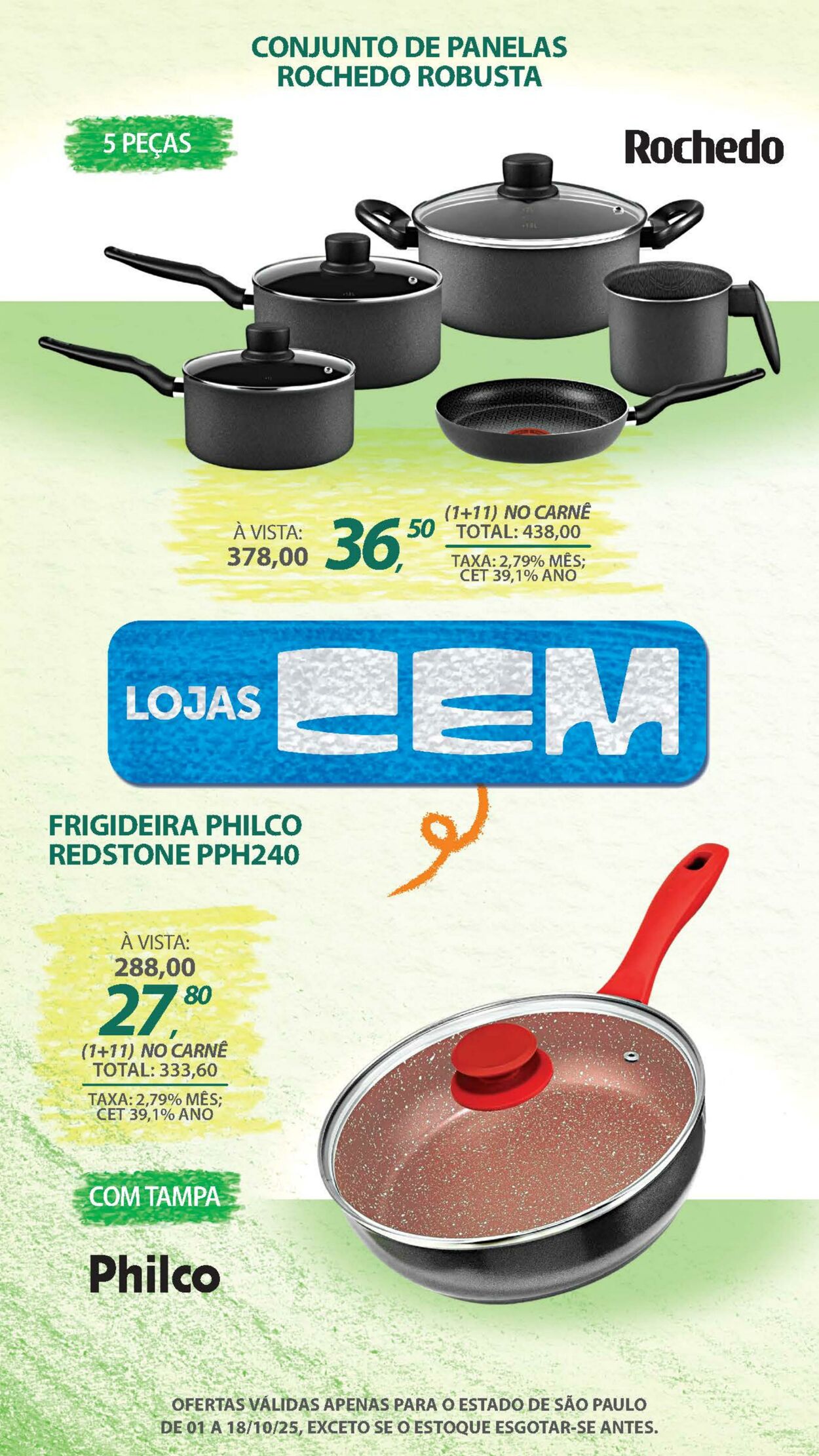Folheto Lojas Cem 30.09.2025 - 16.10.2025