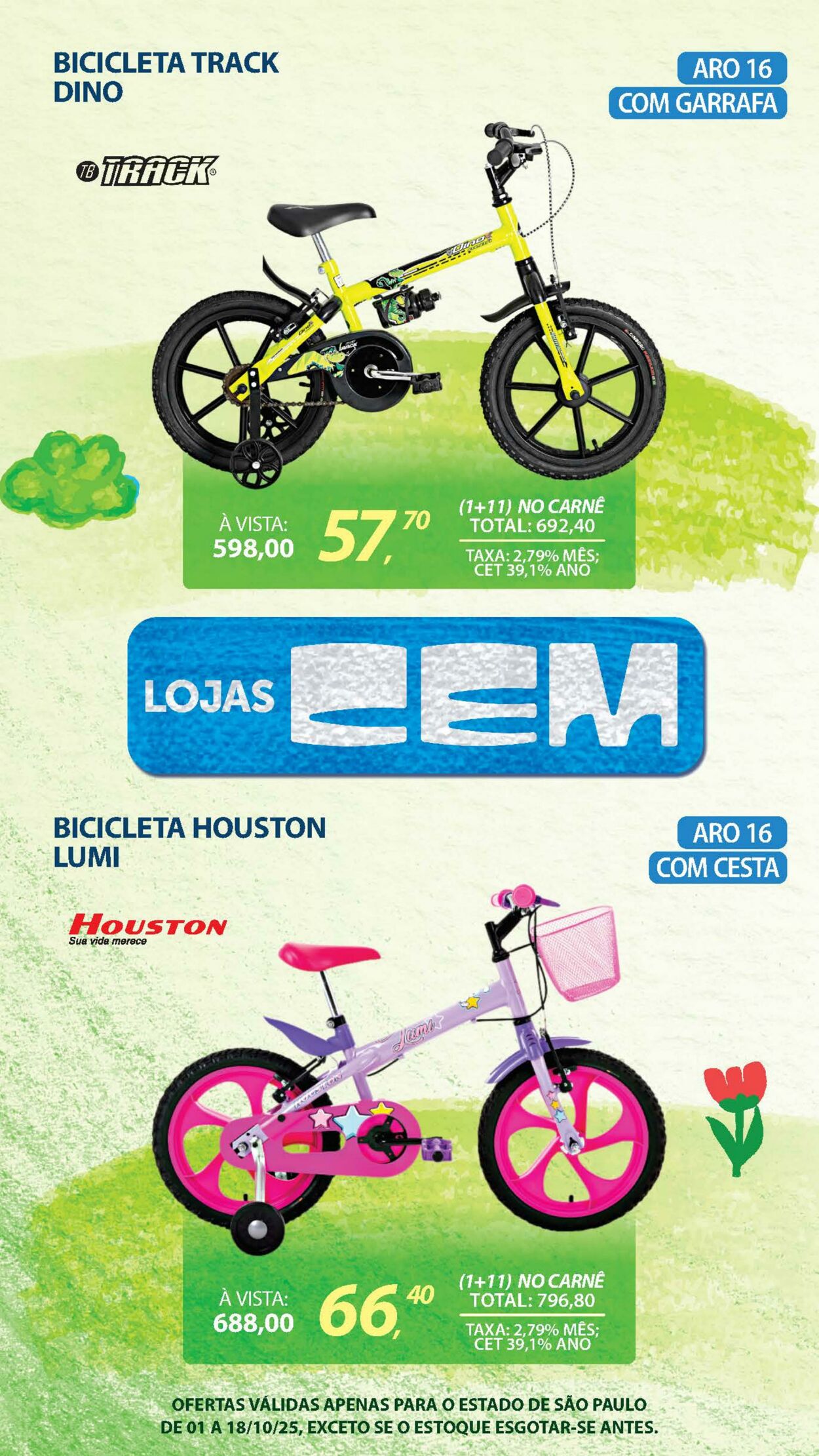 Folheto Lojas Cem 30.09.2025 - 16.10.2025
