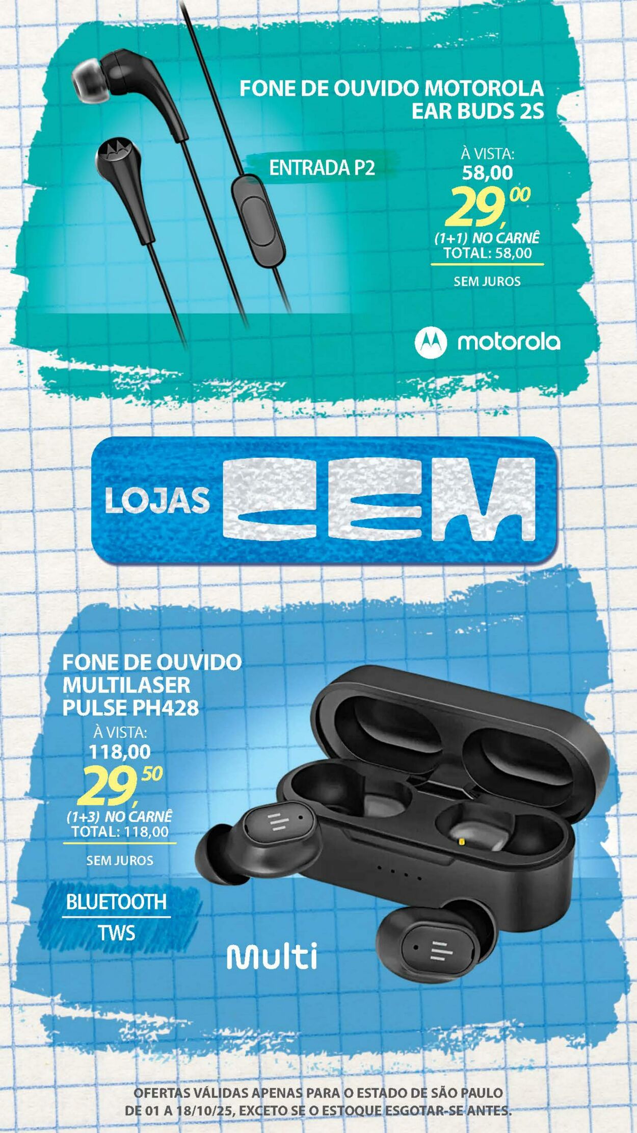 Folheto Lojas Cem 30.09.2025 - 16.10.2025