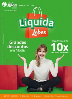 Folheto Lojas Lebes 01.08.2023 - 31.08.2023