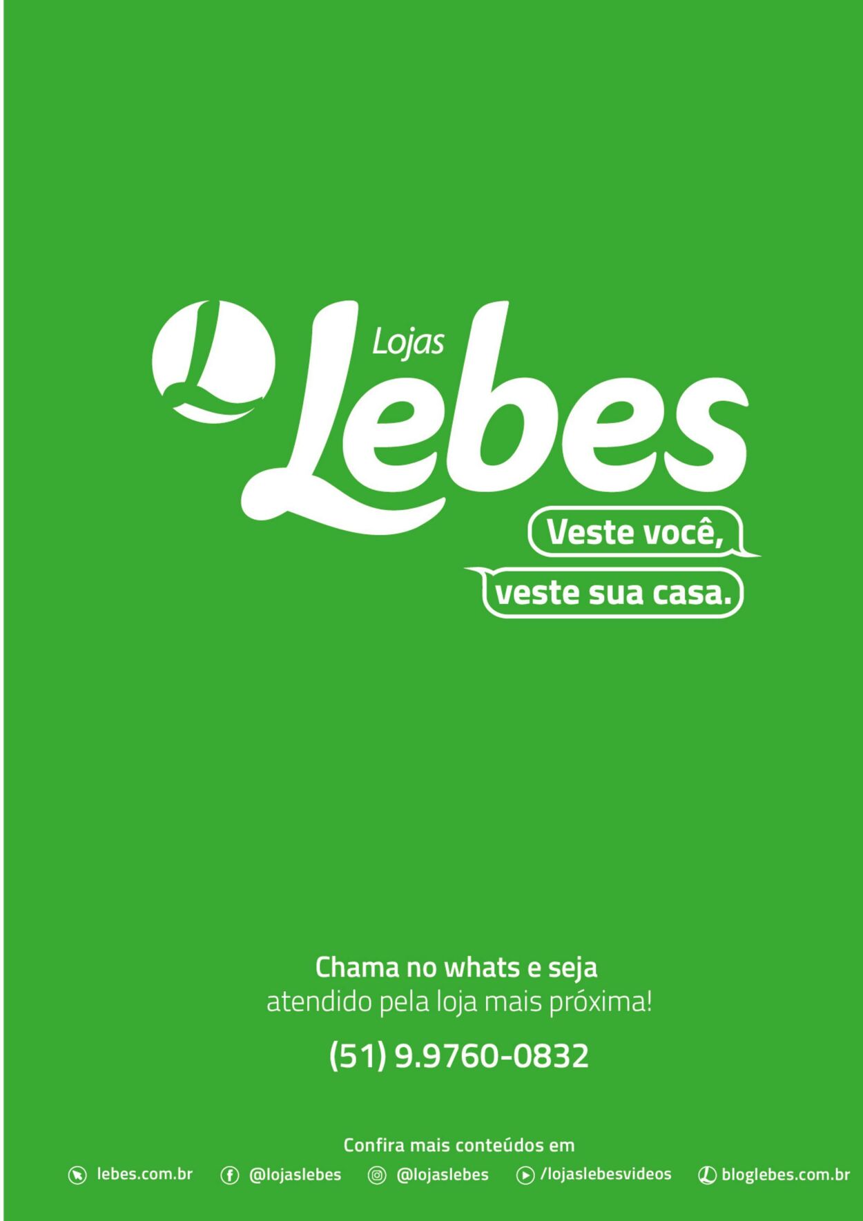 Folheto Lojas Lebes 13.04.2023 - 13.05.2023