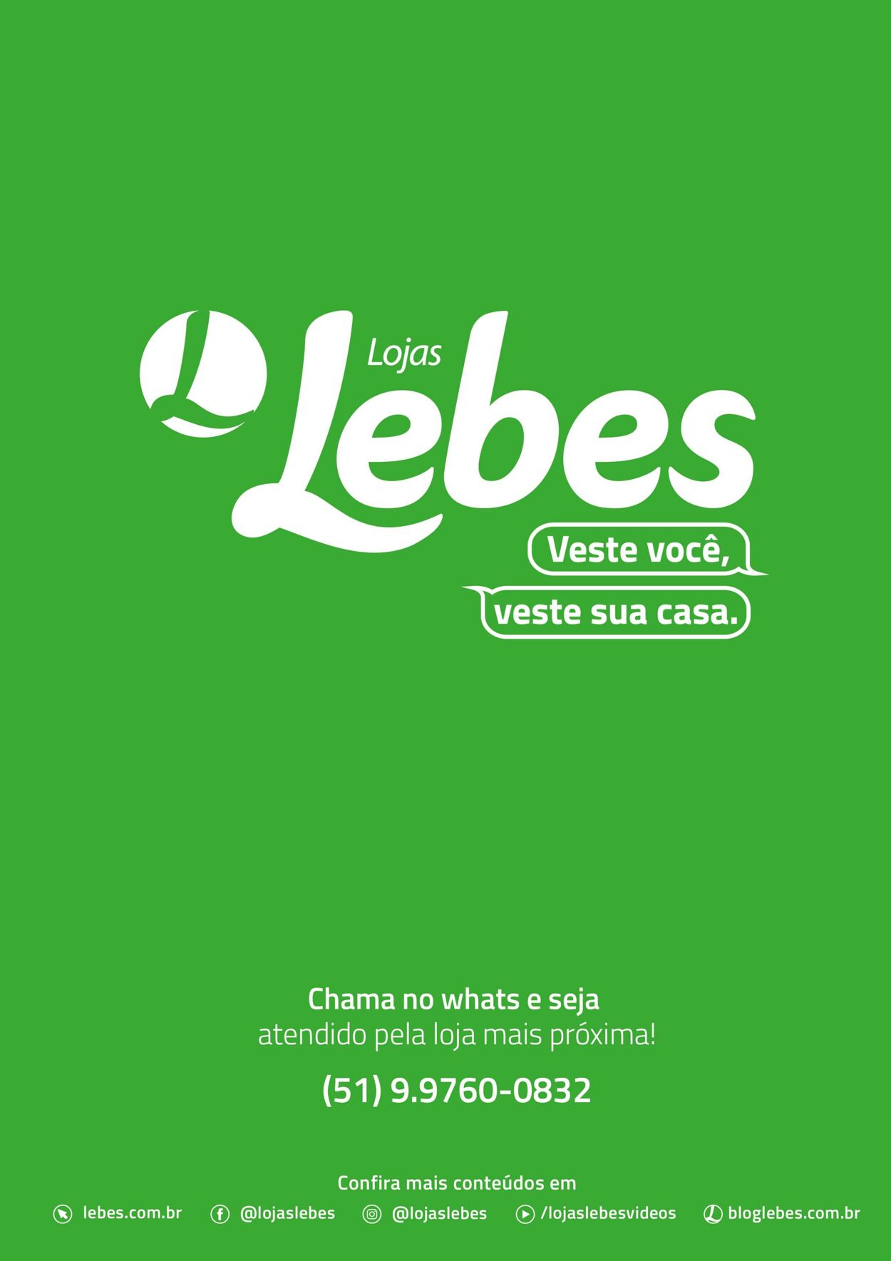 Folheto Lojas Lebes 01.05.2023 - 31.05.2023