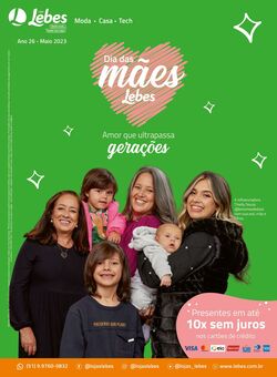 Folheto Lojas Lebes 01.05.2023 - 31.05.2023
