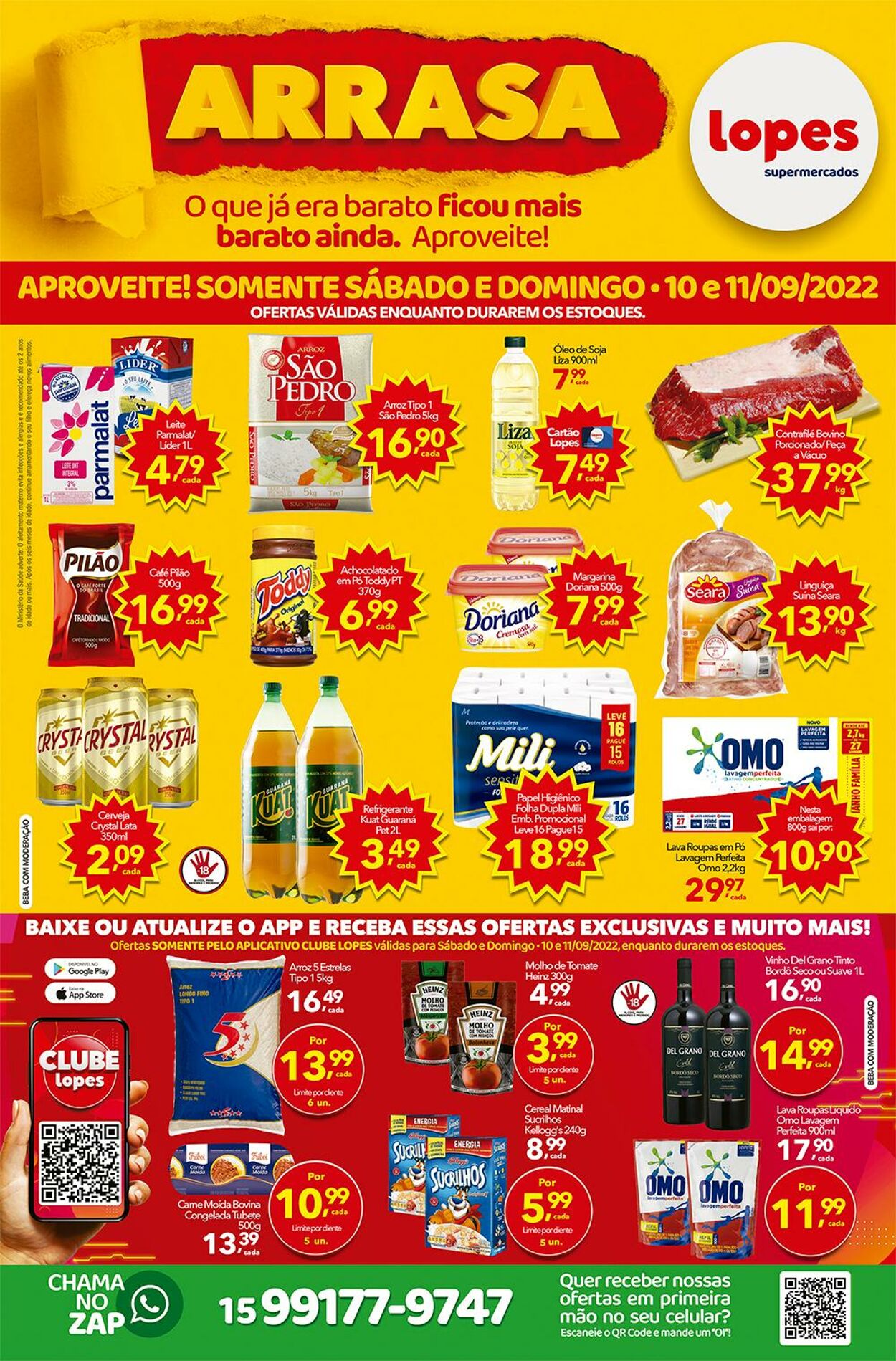 Folheto Lopes Supermercados 10.09.2022-13.09.2022