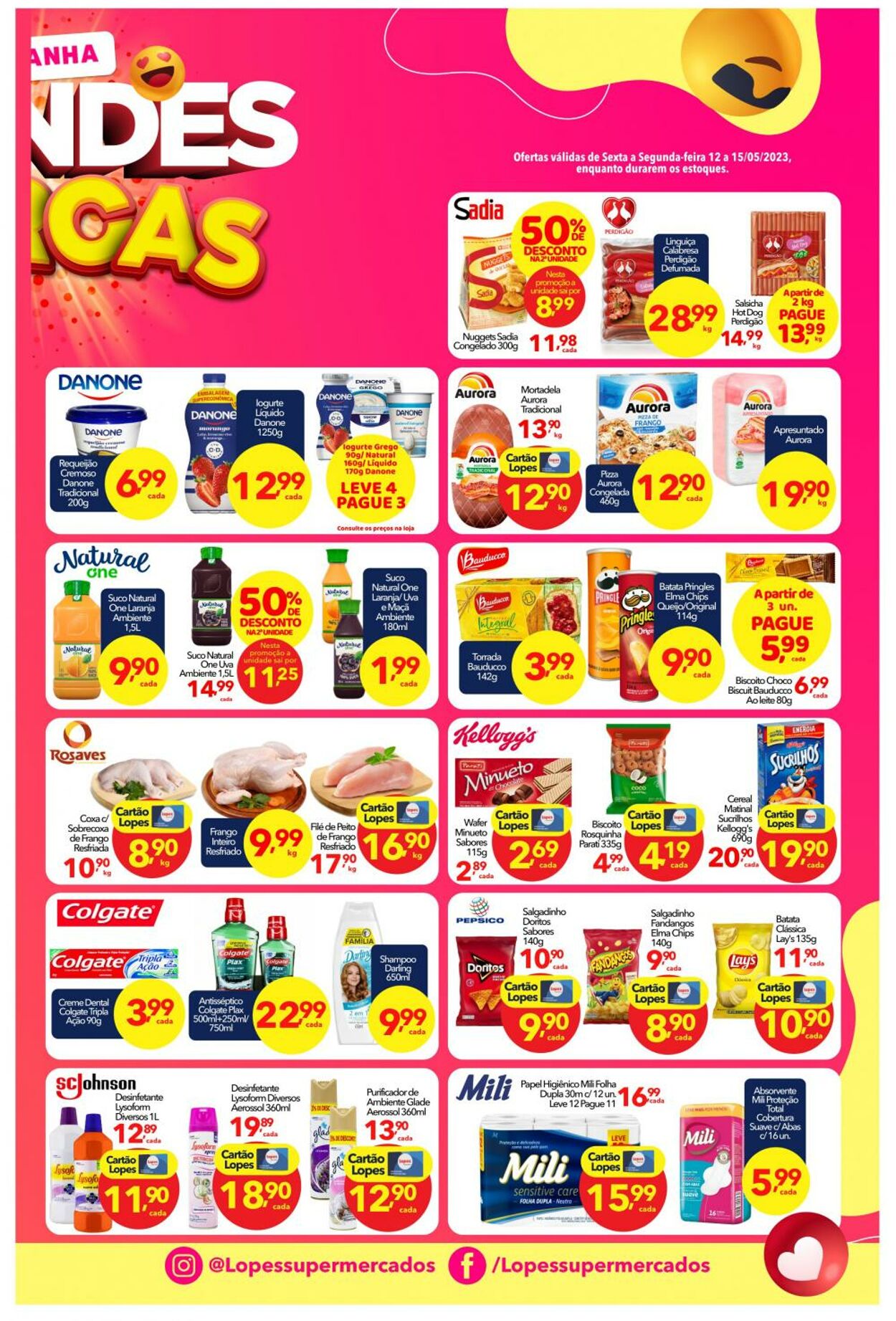 Folheto Lopes Supermercados 13.05.2023 - 16.05.2023