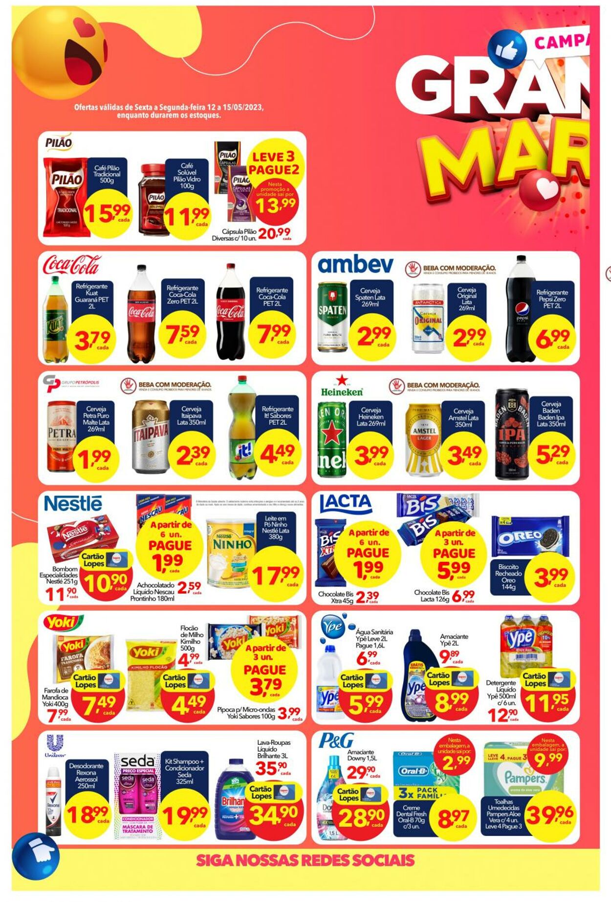 Folheto Lopes Supermercados 13.05.2023 - 16.05.2023