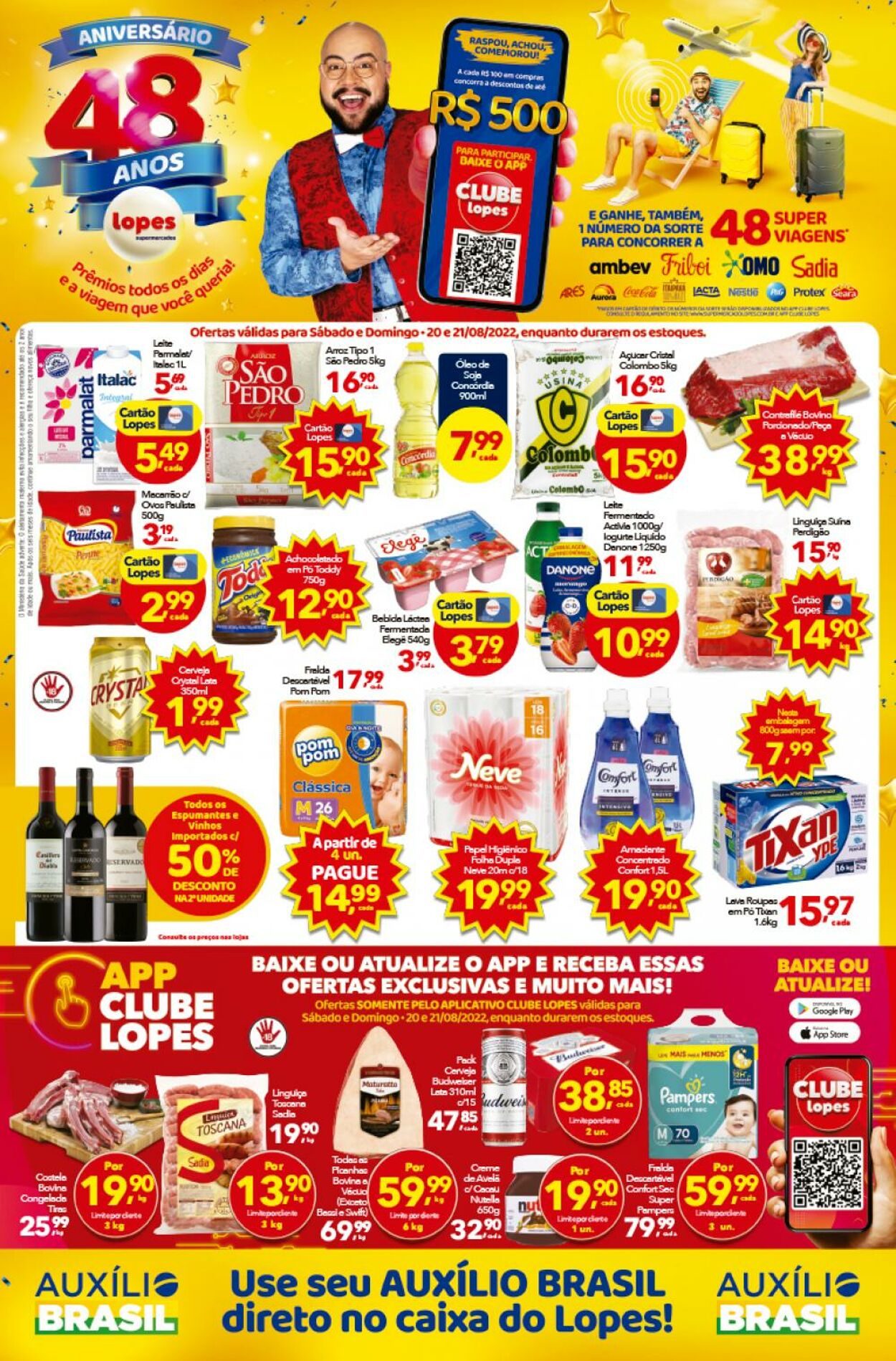 Folheto Lopes Supermercados 19.08.2022-19.08.2022