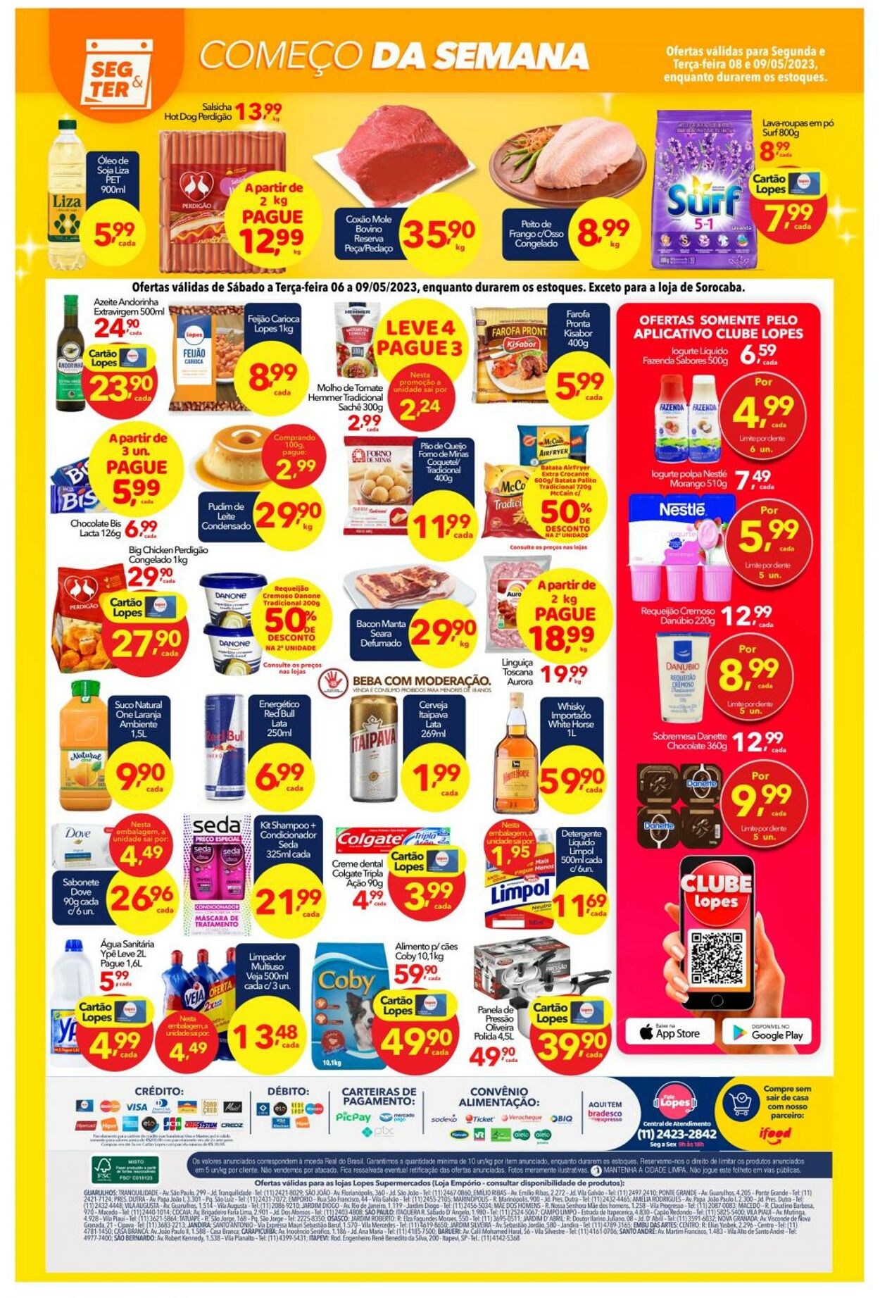 Folheto Lopes Supermercados 06.05.2023 - 09.05.2023