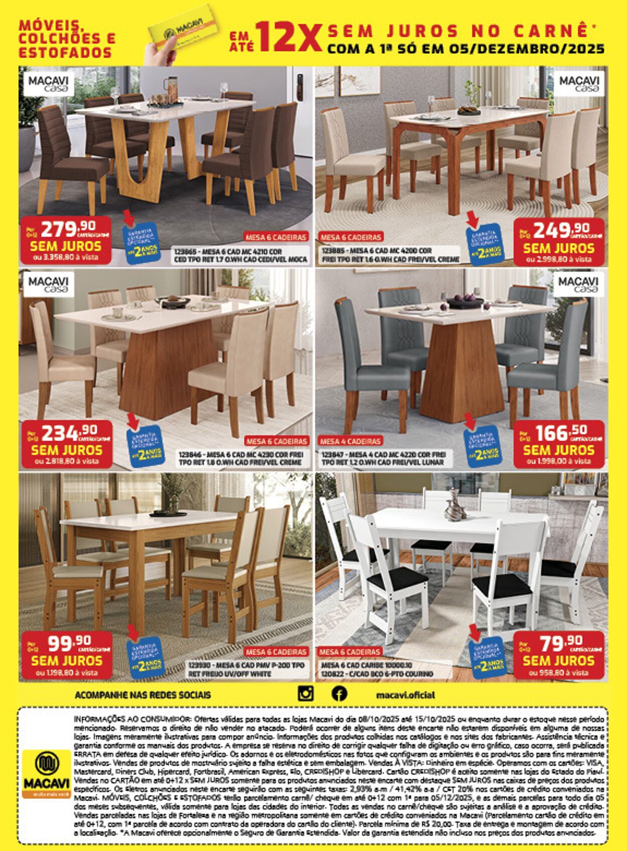 Folheto Macavi 08.10.2025 - 22.10.2025