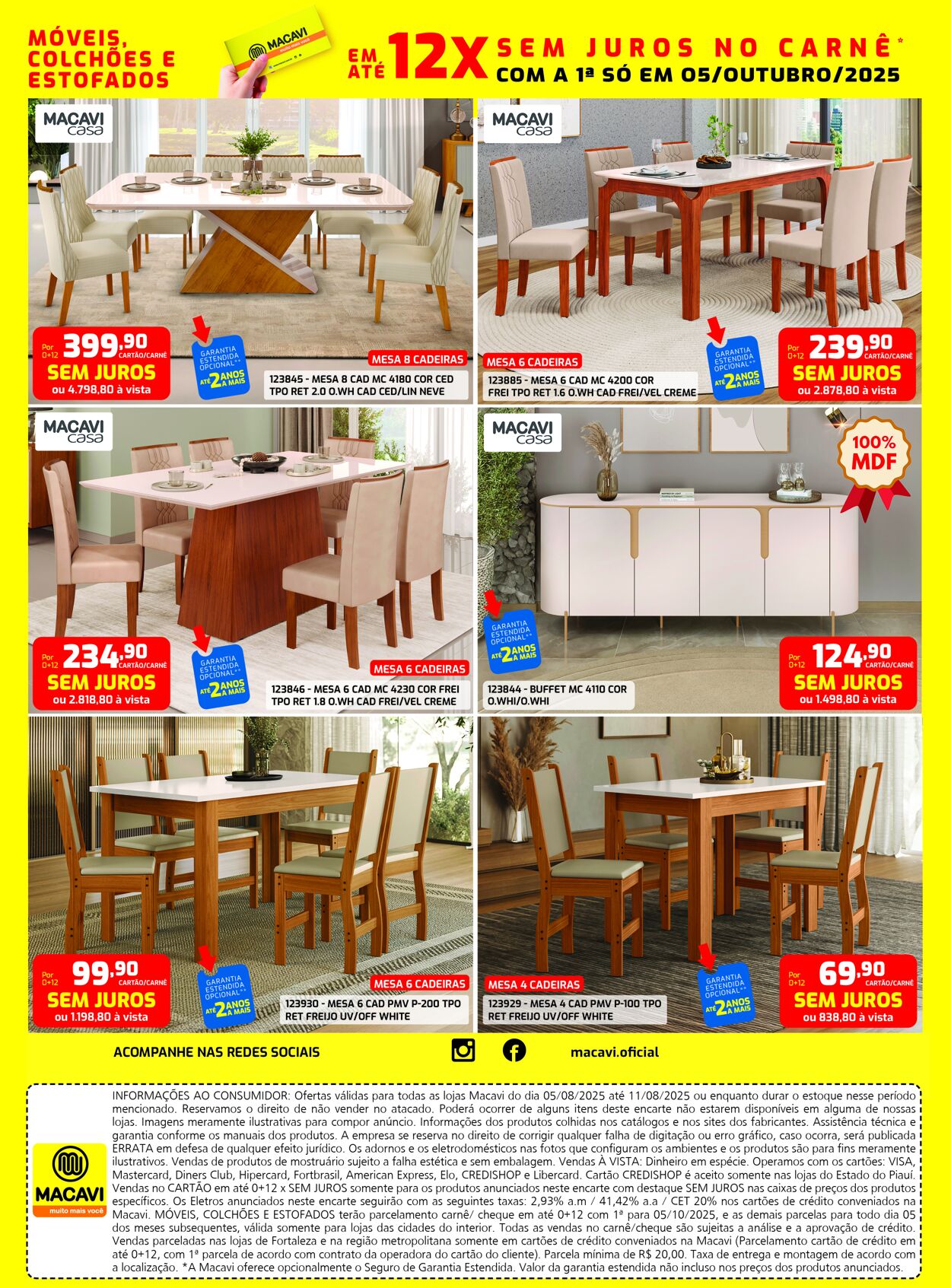 Folheto Macavi 05.08.2025 - 19.08.2025