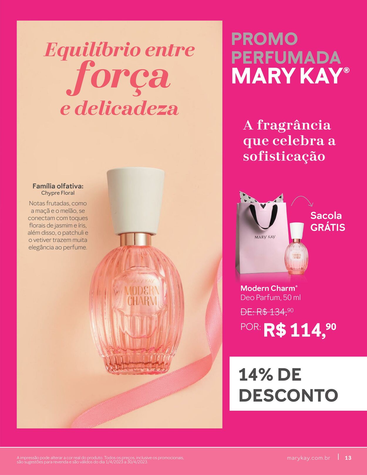 Folheto Mary Kay 01.04.2023 - 30.04.2023