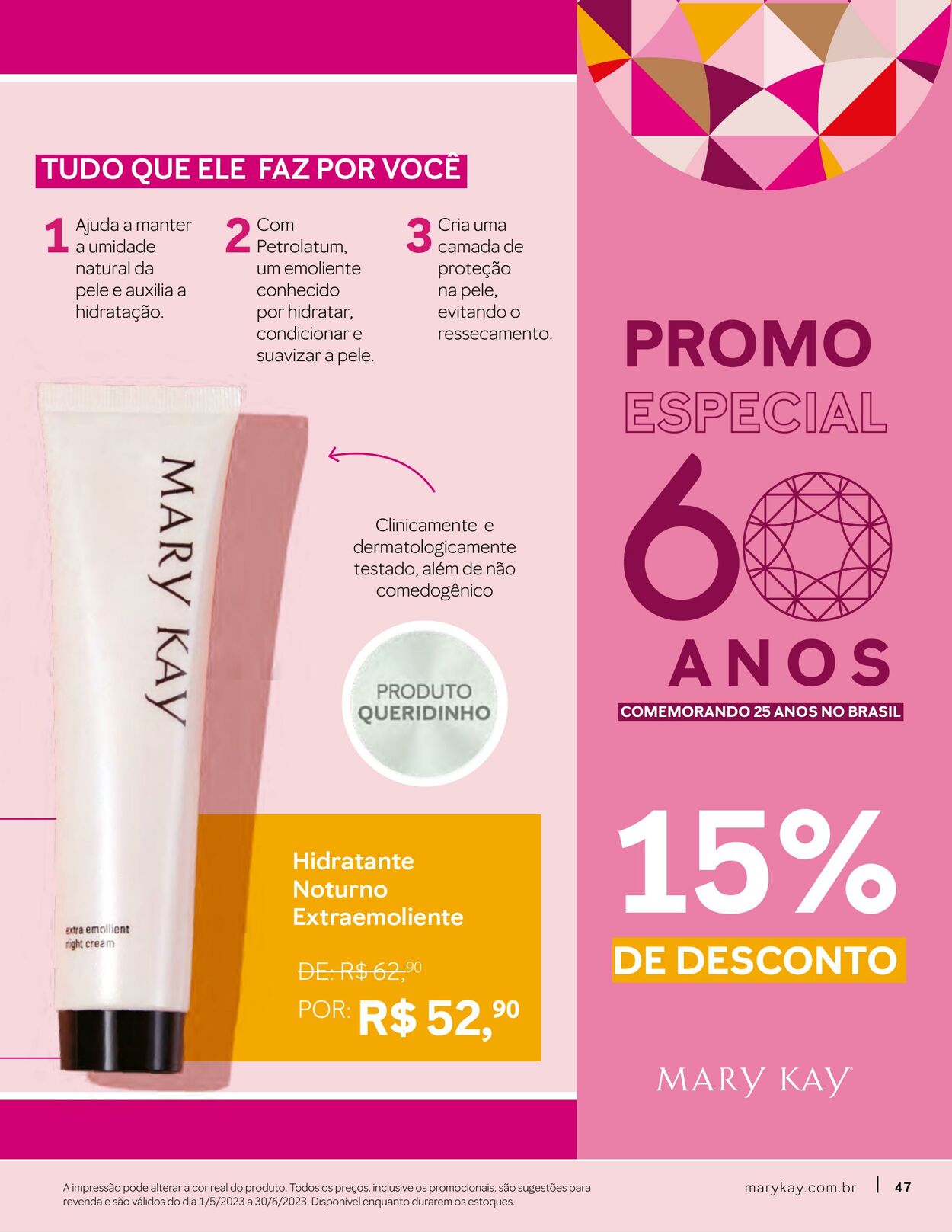 Folheto Mary Kay 01.05.2023 - 30.06.2023