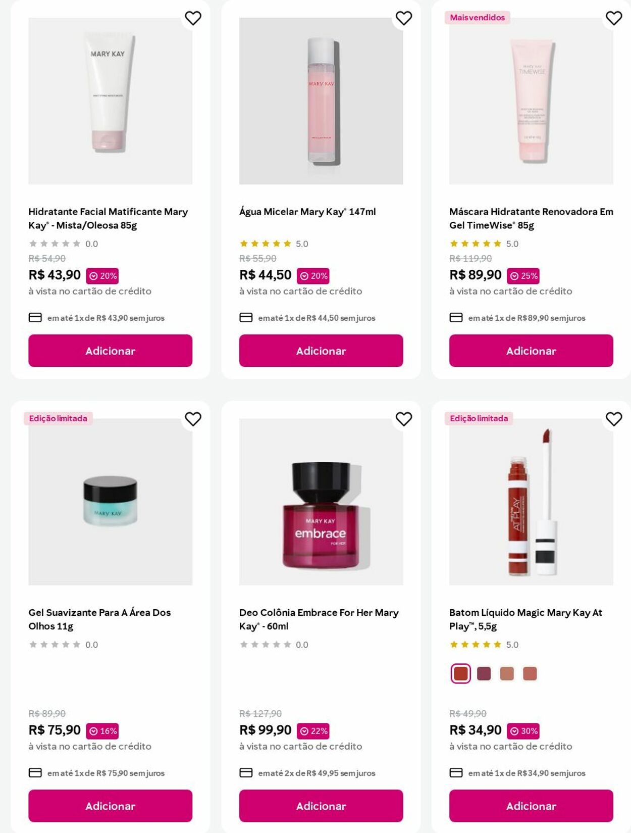 Folheto Mary Kay 01.06.2025 - 16.06.2025